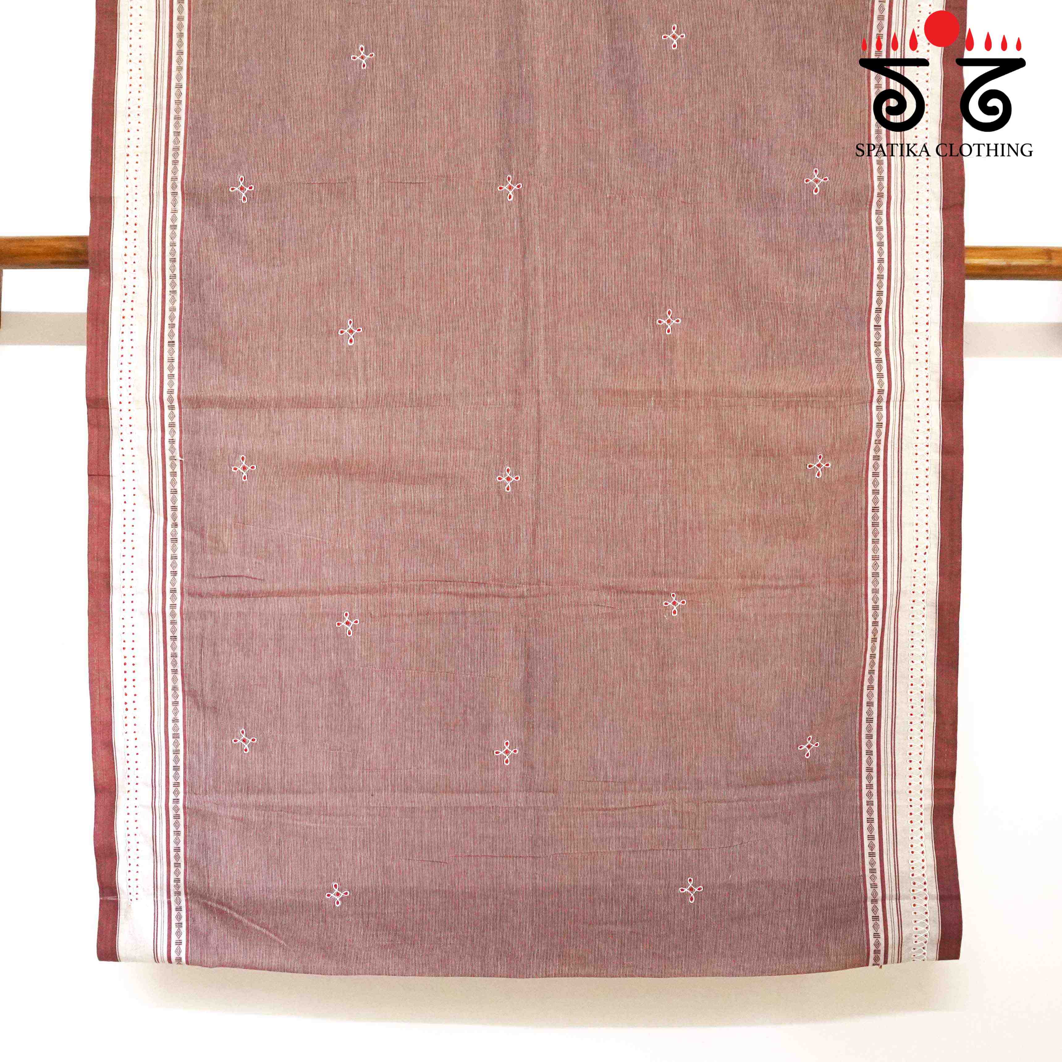 Aane Hejje with kolam- Revival Saree