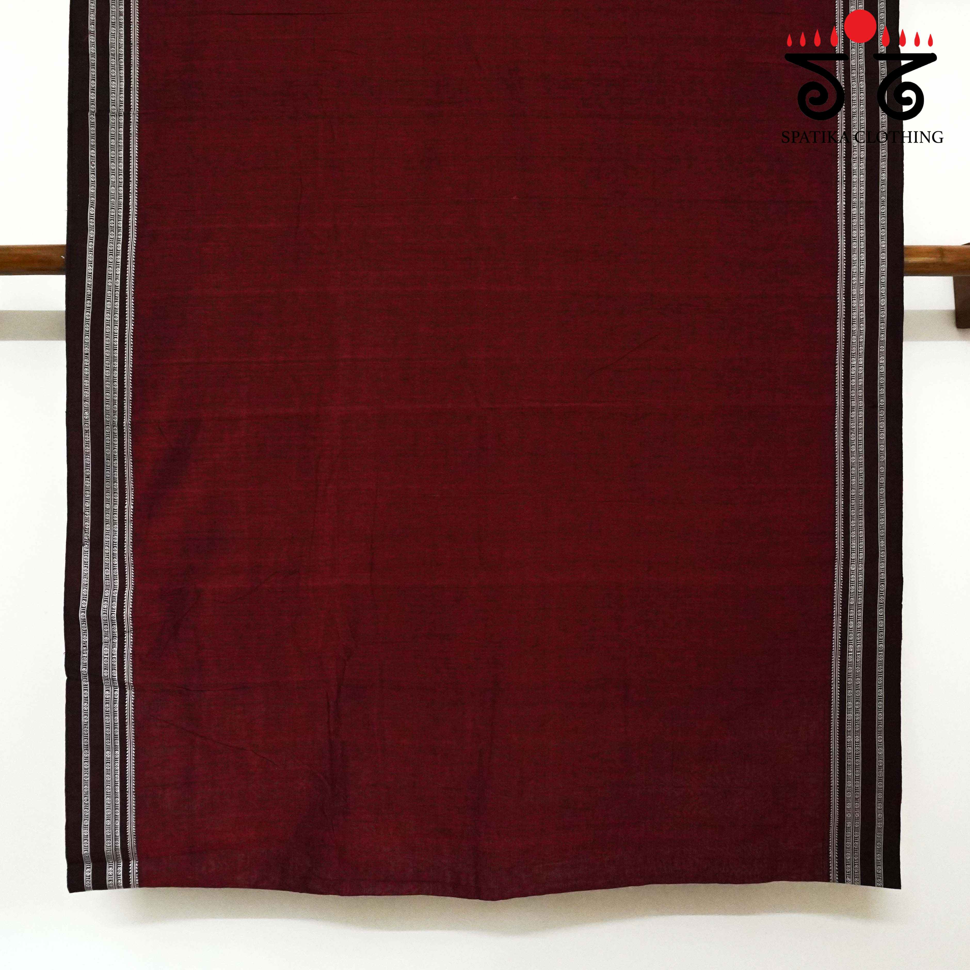 Ilkal Handwoven Cotton Saree - Pen Kalamkari Blouse