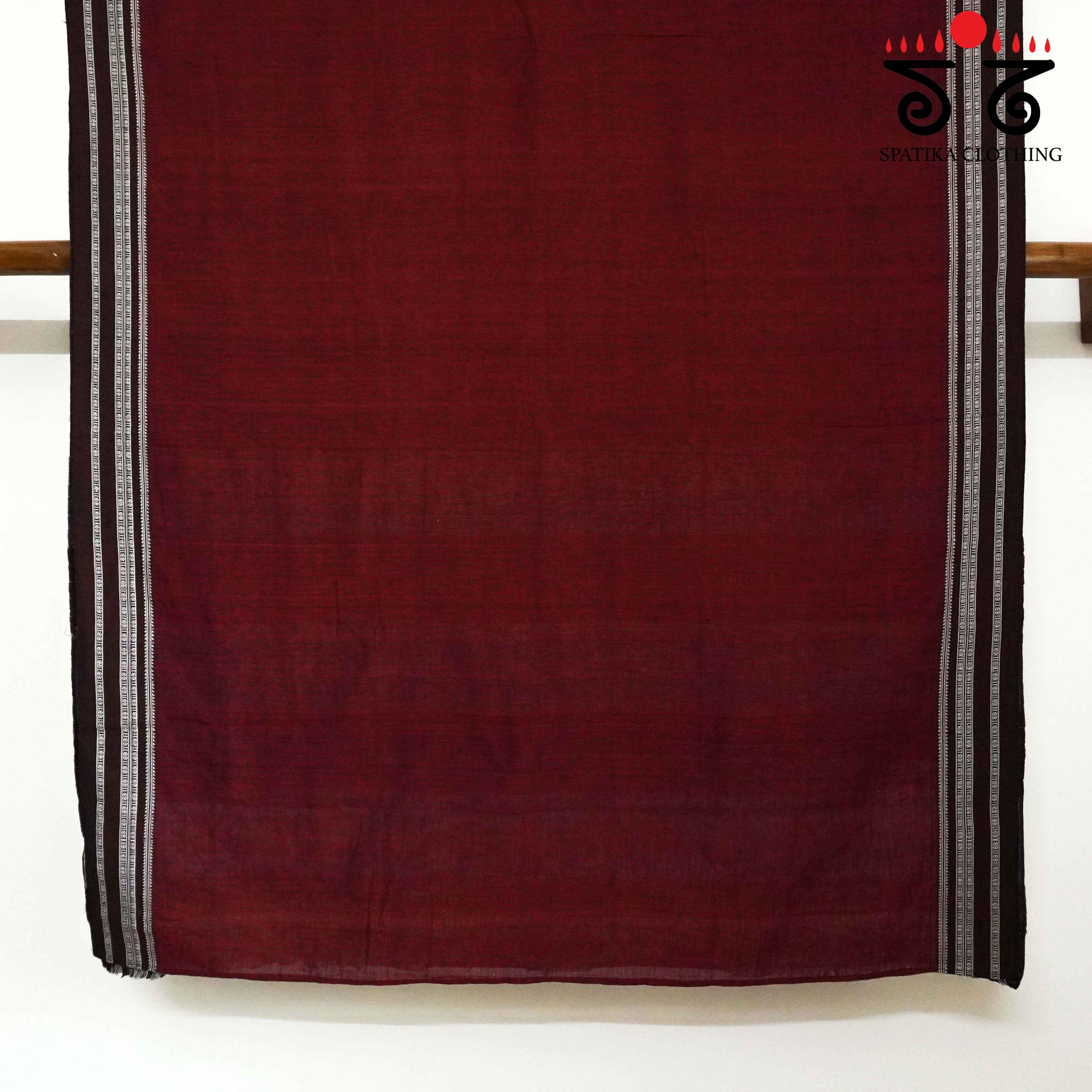 Ilkal Handwoven Cotton Saree - Kalamkari Blouse