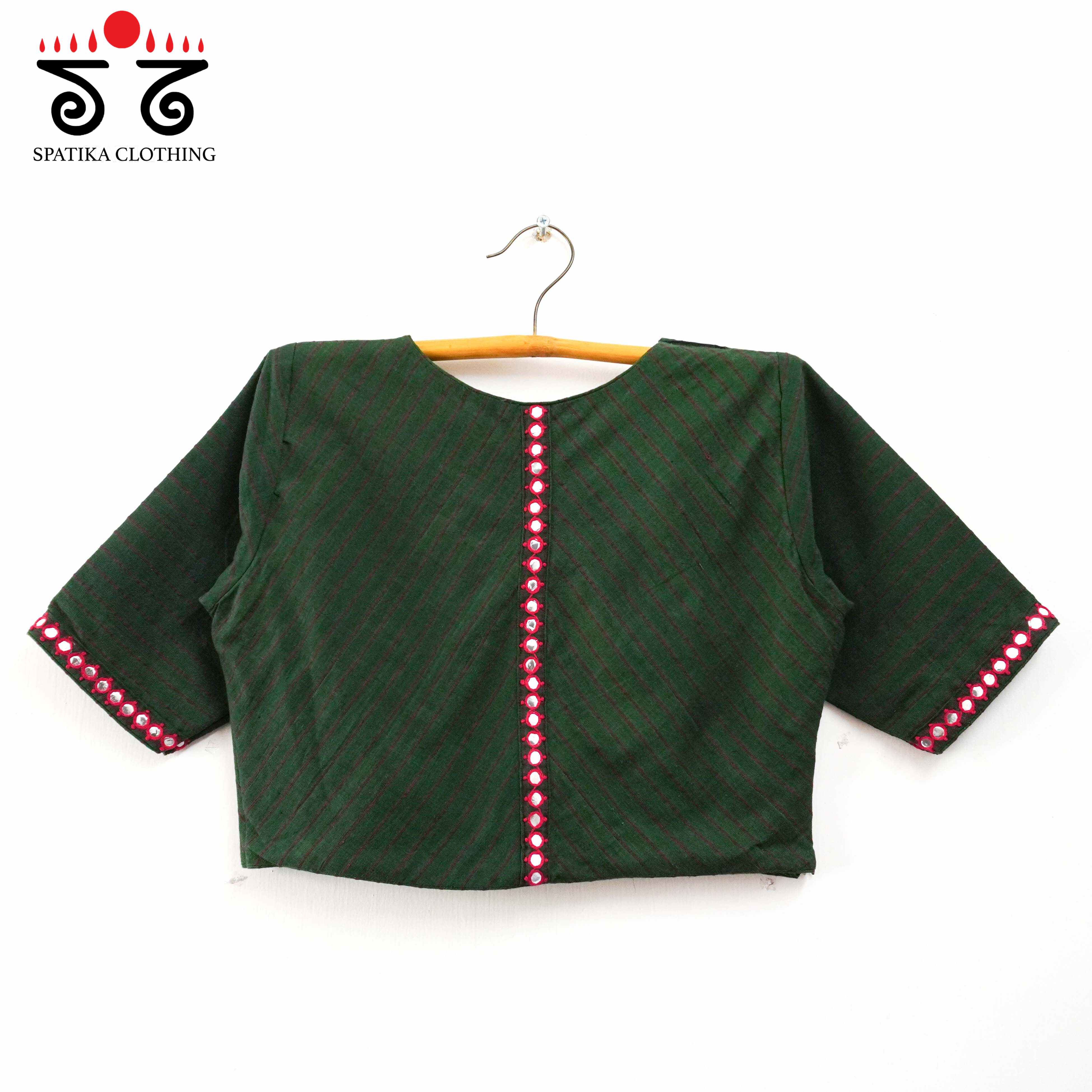 Stripes & Mirrors - New handcrafted Blouse