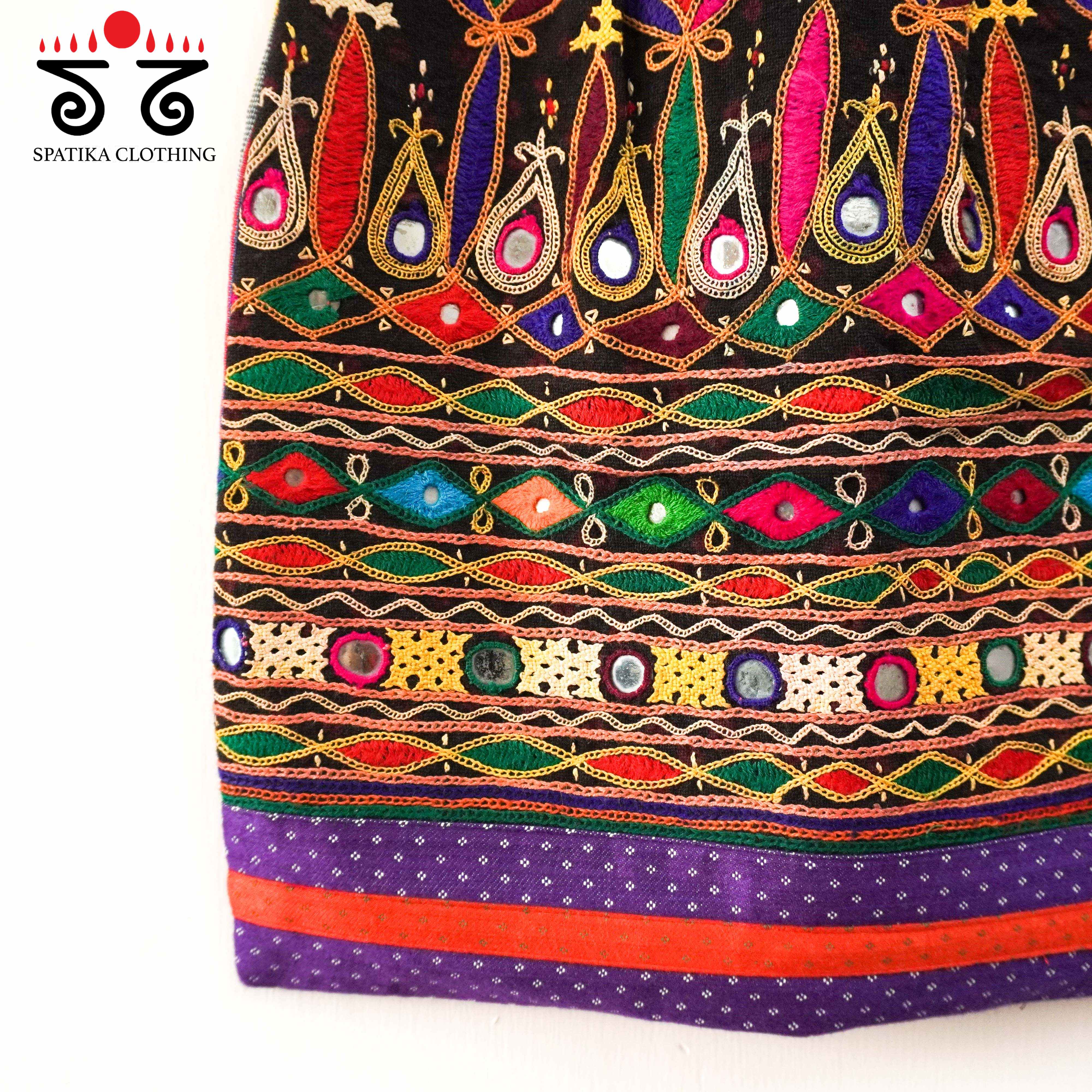 Hand Embroidered Hand Bag