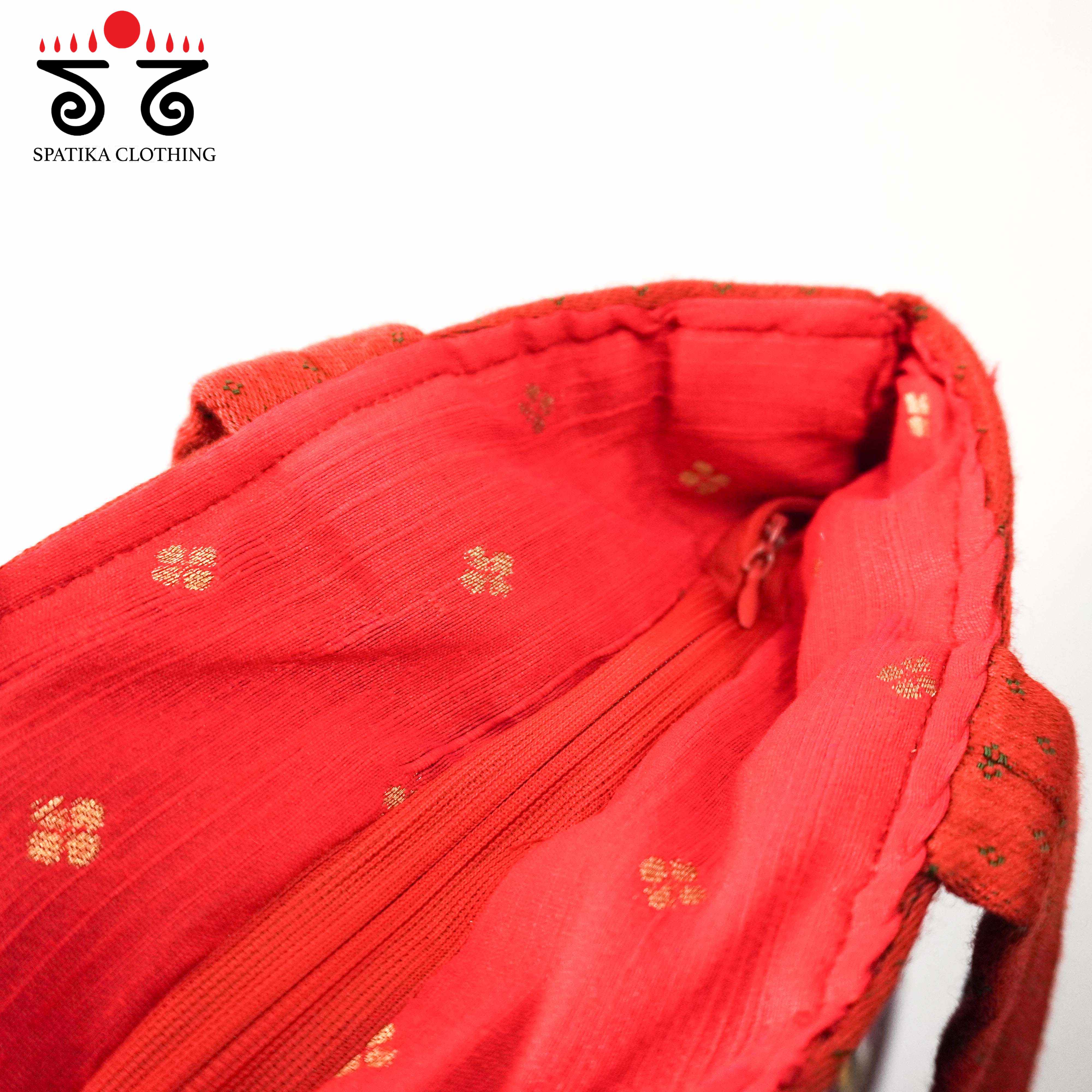 Hand Embroidered Hand Bag