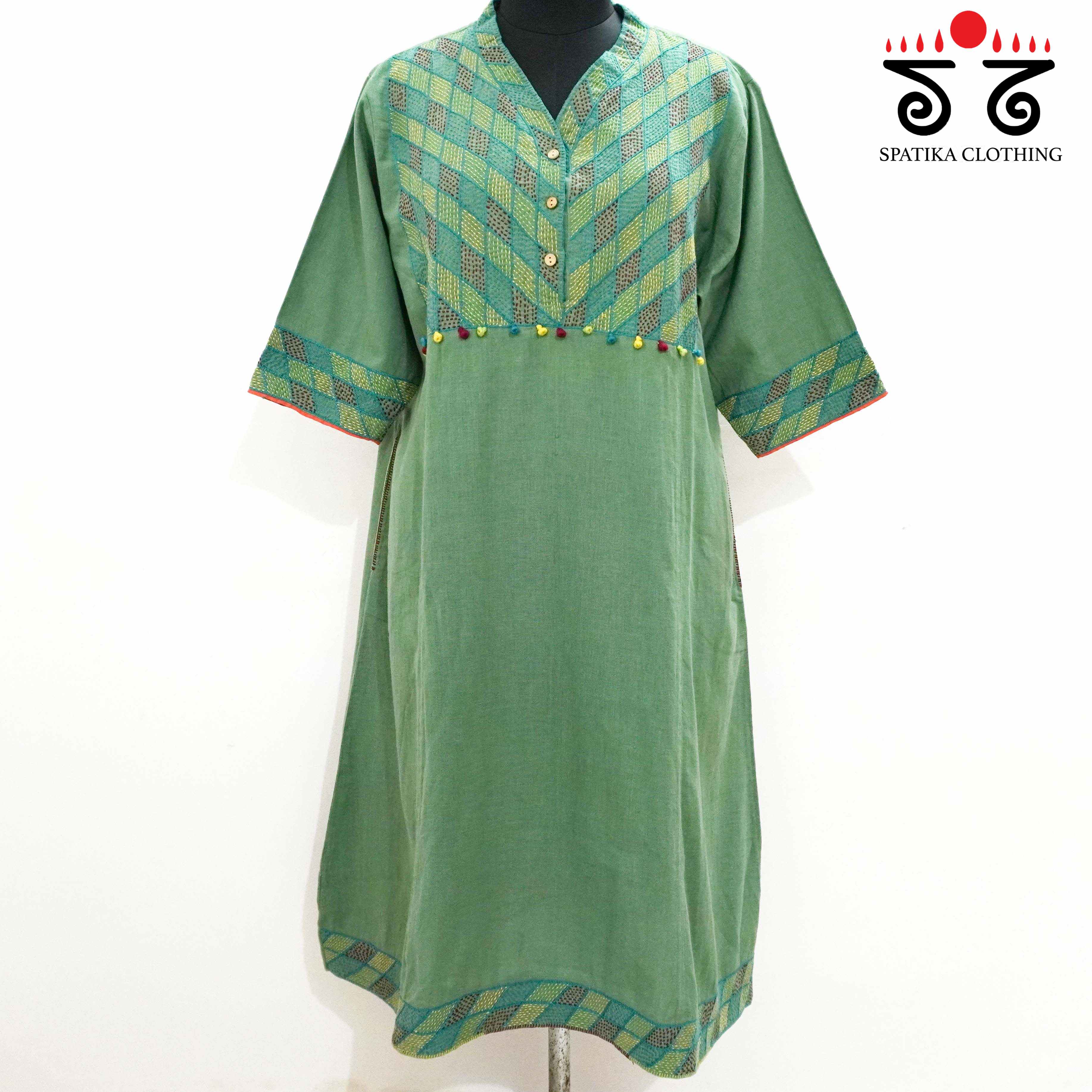 Lambani Hand Embroidered Kurta