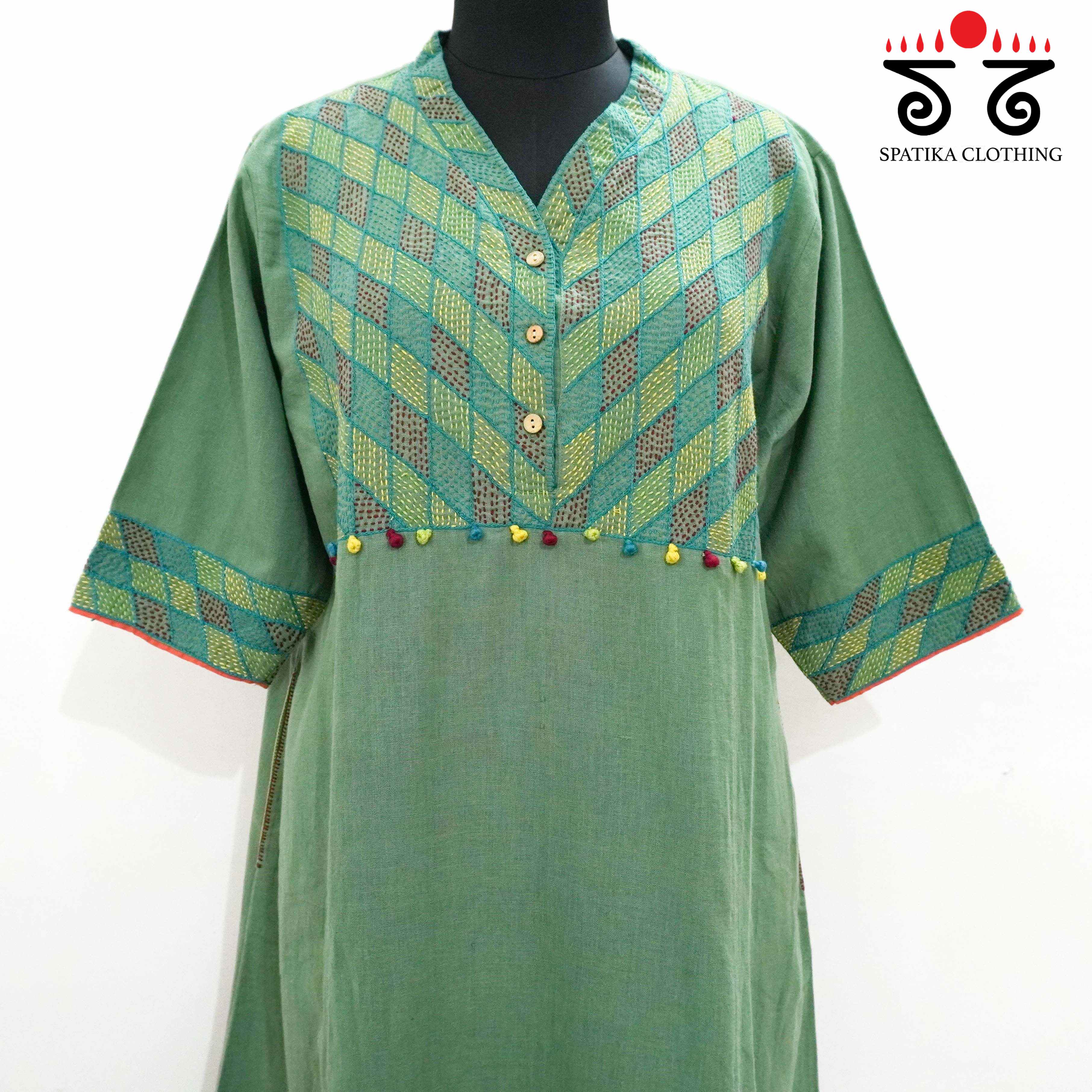 Lambani Hand Embroidered Kurta