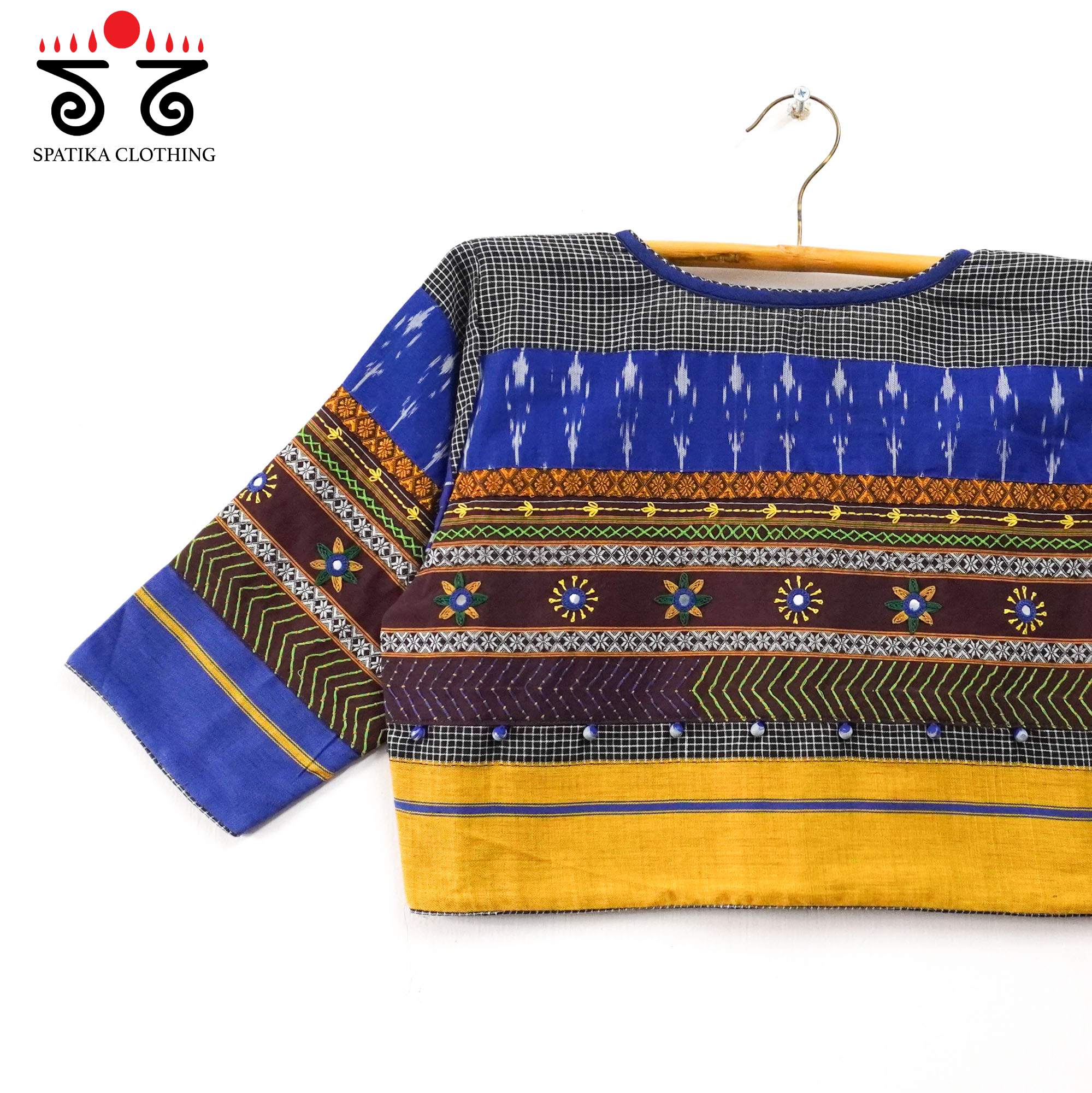 The Patteda Anchu - Lambani Blouse