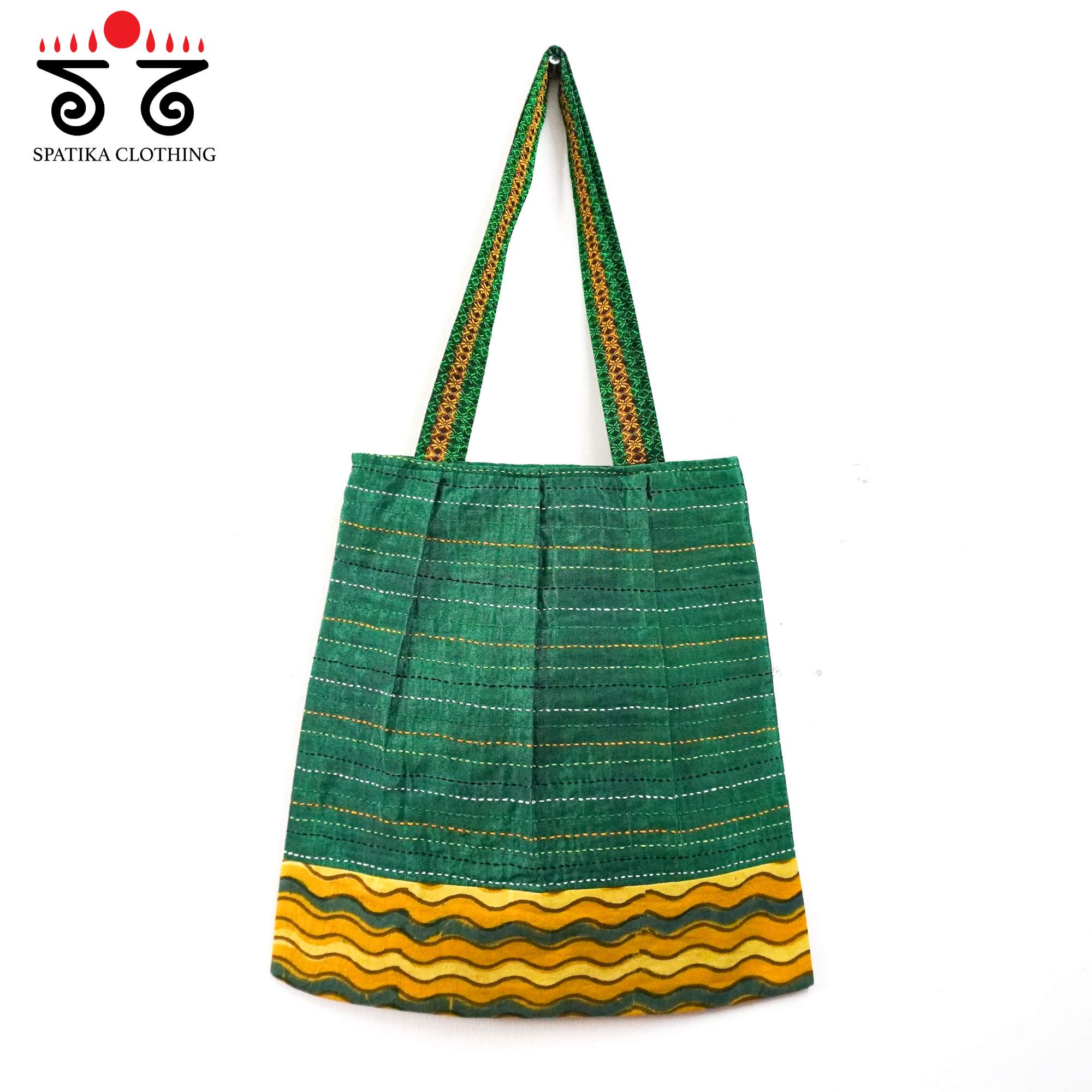 Hand Embroidered Tote Bag