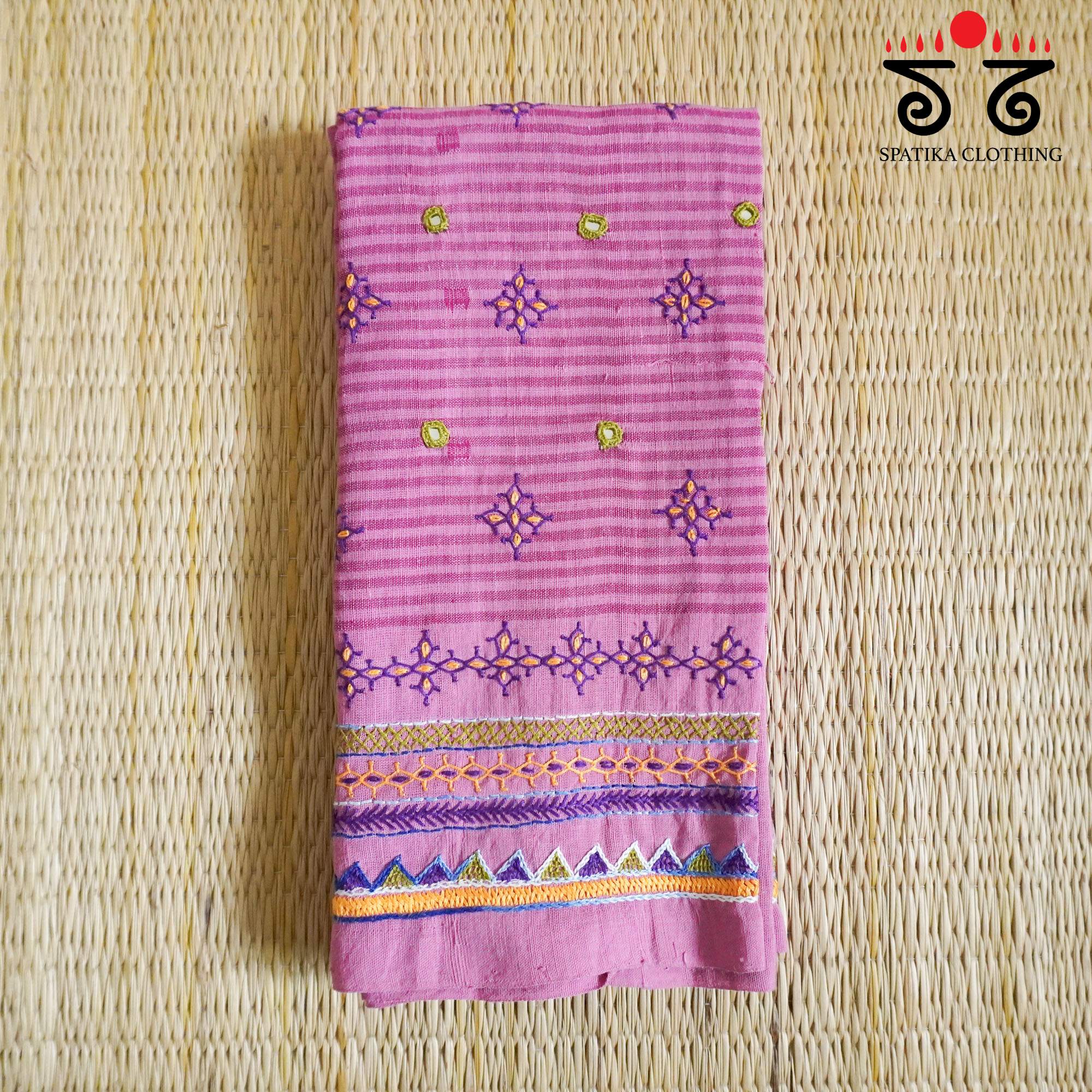 Banjara Hand Embroidered Ponduru Blouse Fabric