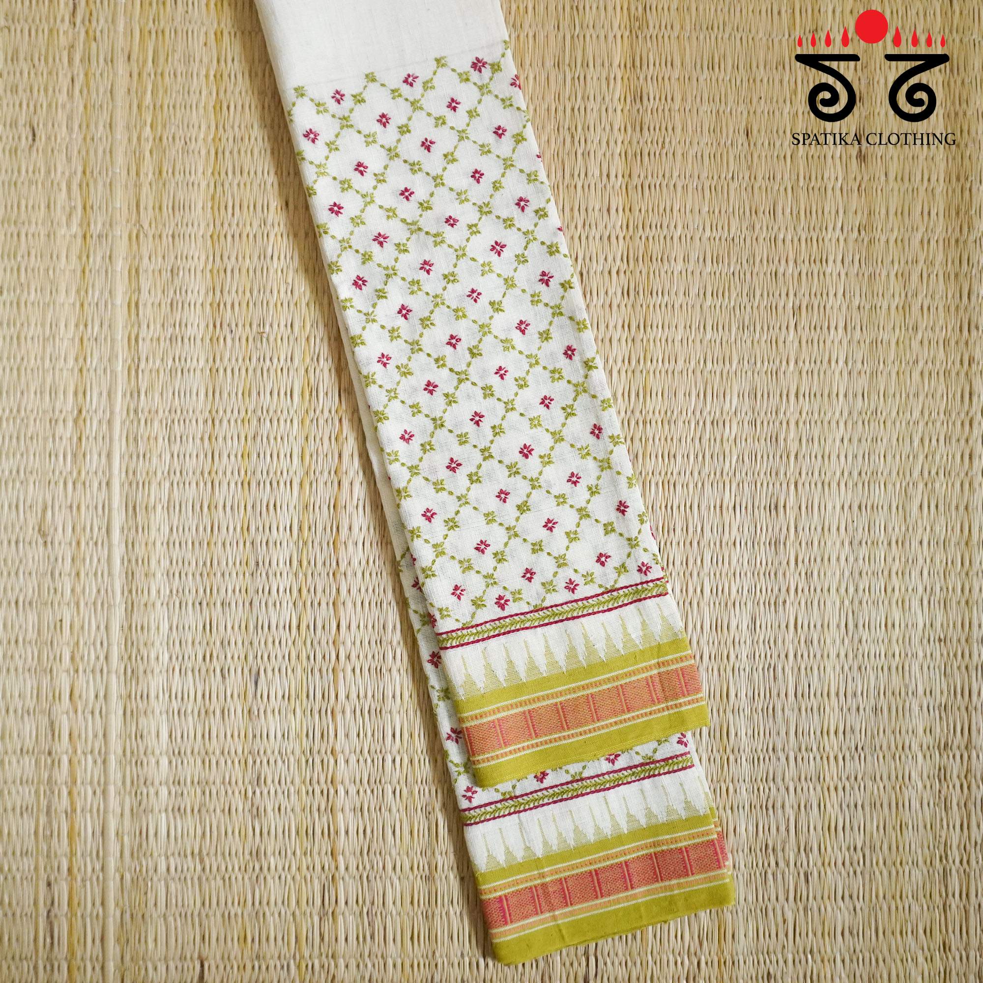 Banjara Hand Embroidered Ponduru Blouse Fabric