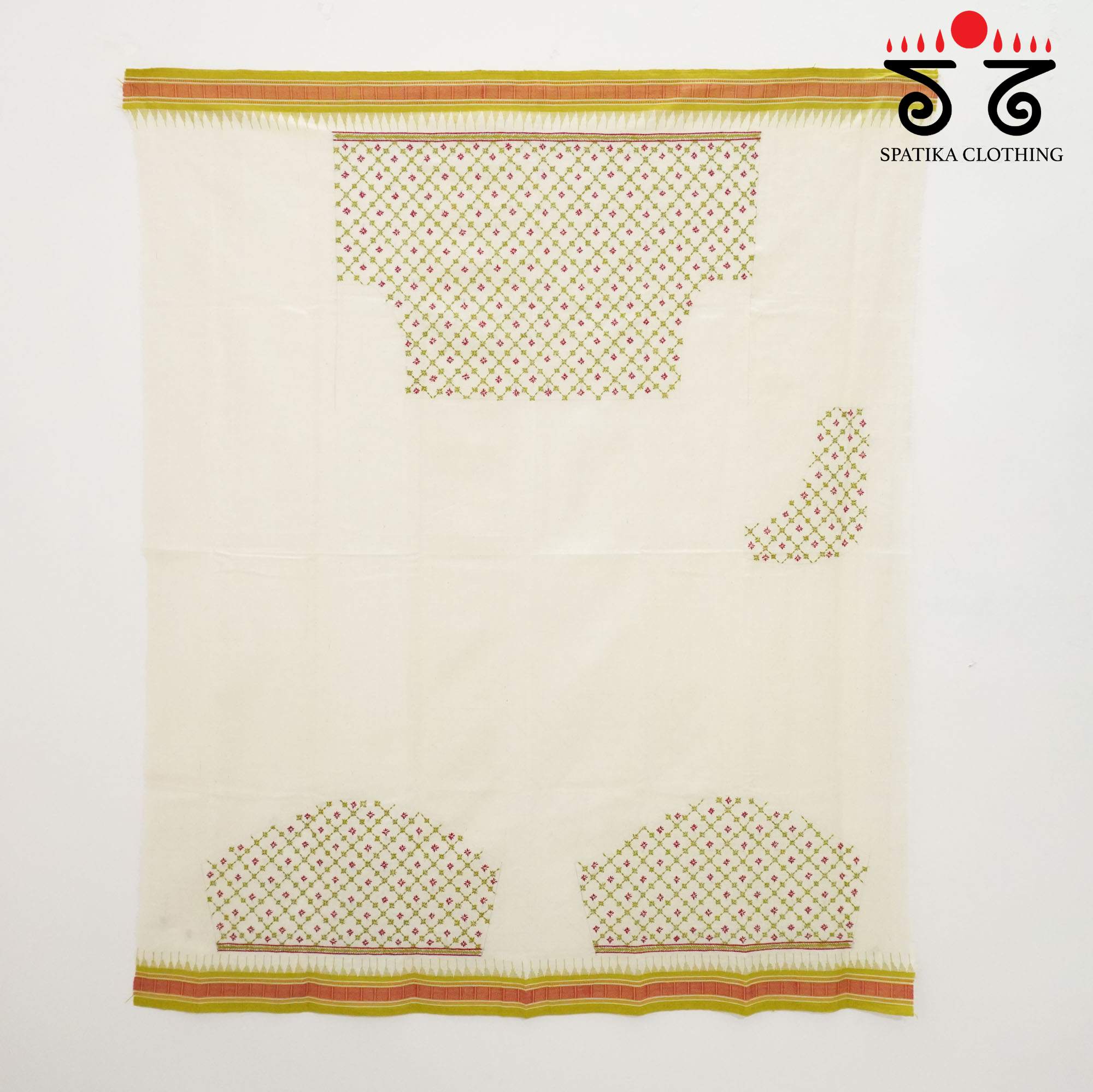 Banjara Hand Embroidered Ponduru Blouse Fabric