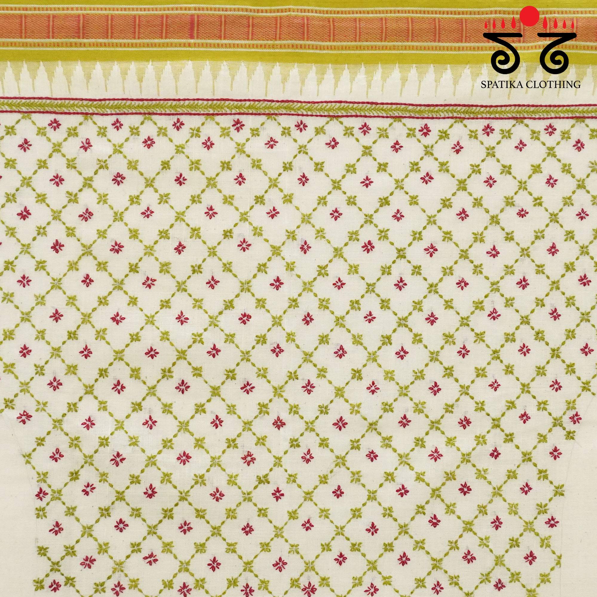 Banjara Hand Embroidered Ponduru Blouse Fabric