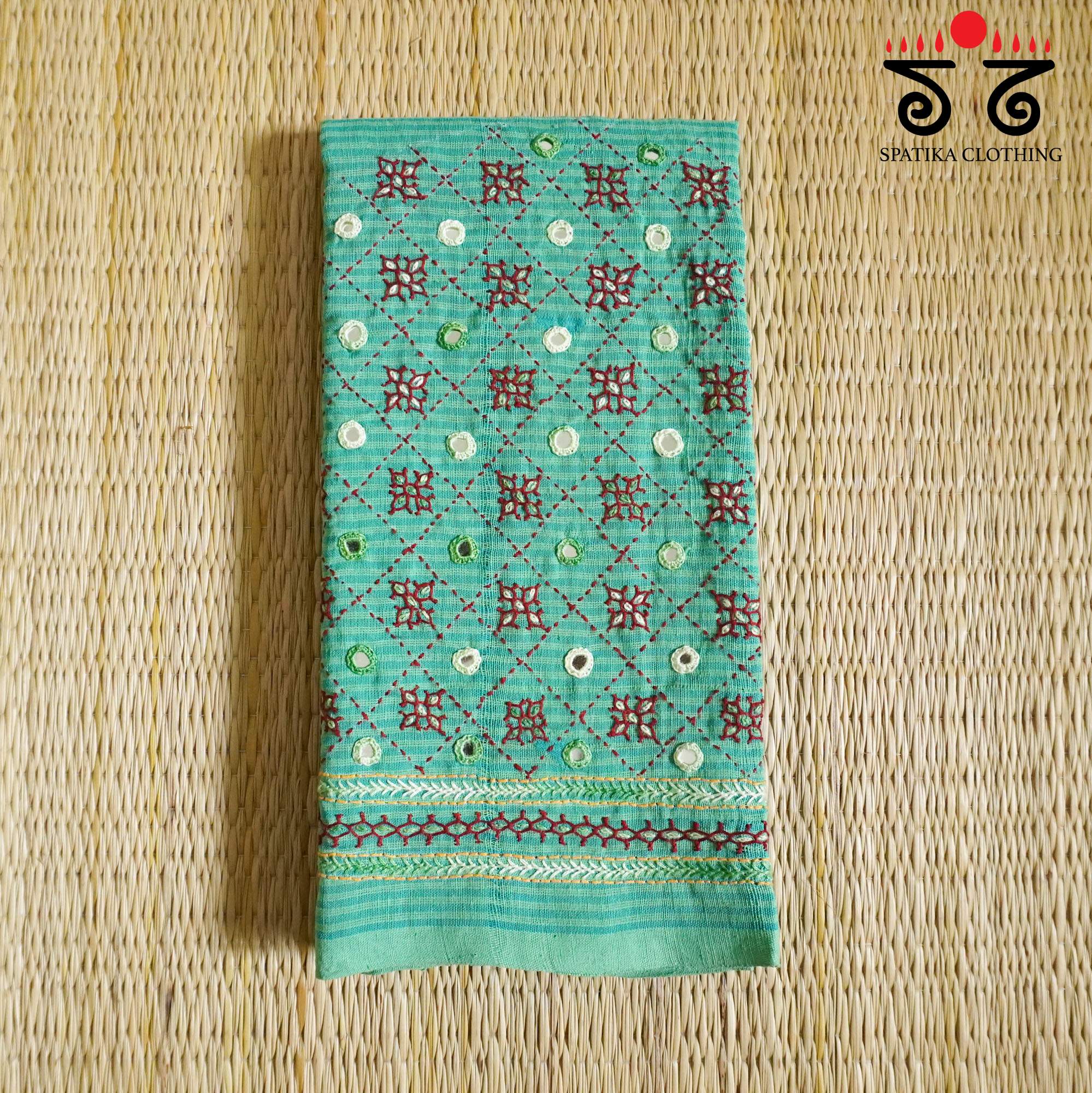 Banjara Hand Embroidered Ponduru Blouse Fabric