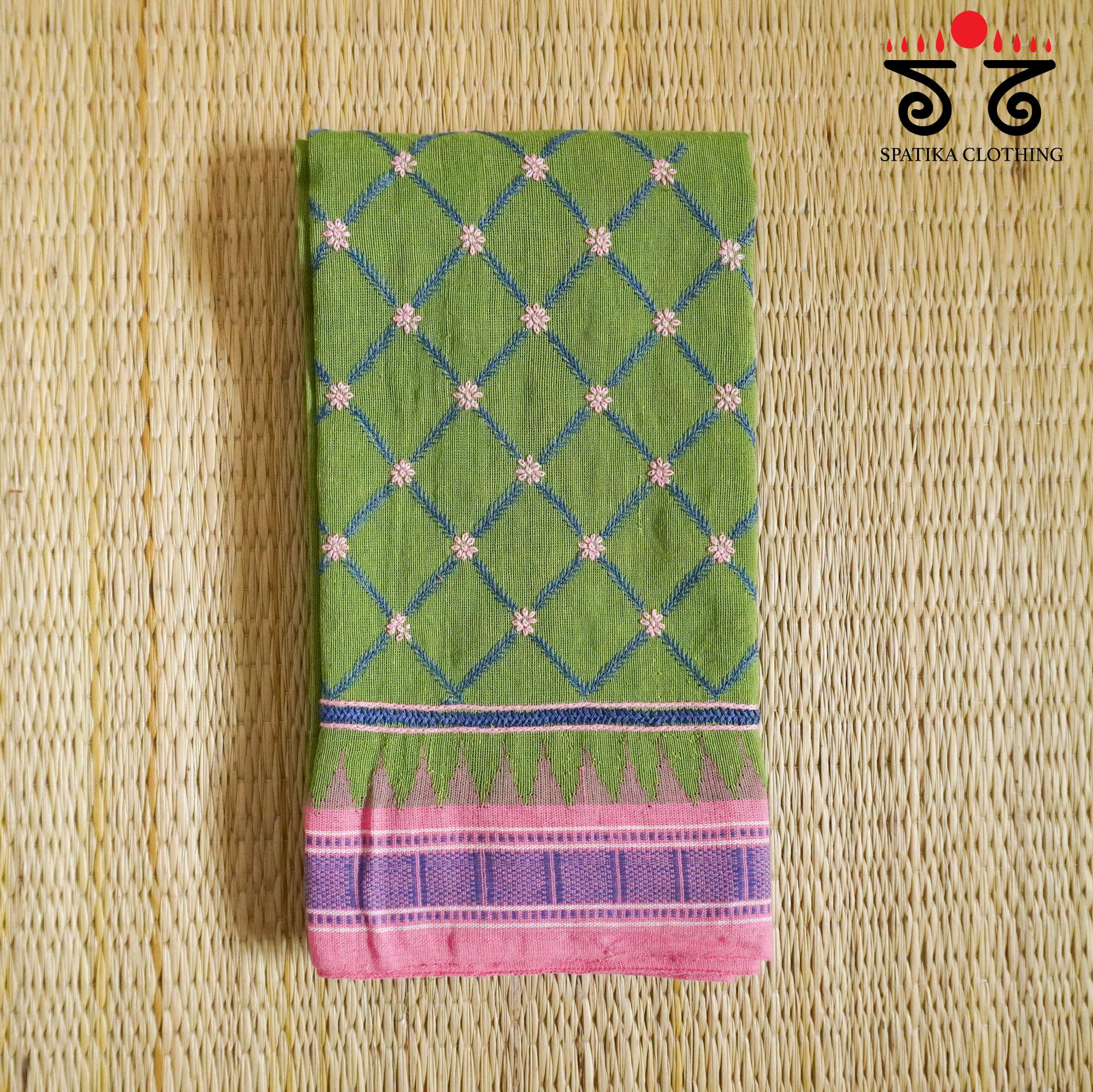 Banjara Hand Embroidered Ponduru Blouse Fabric