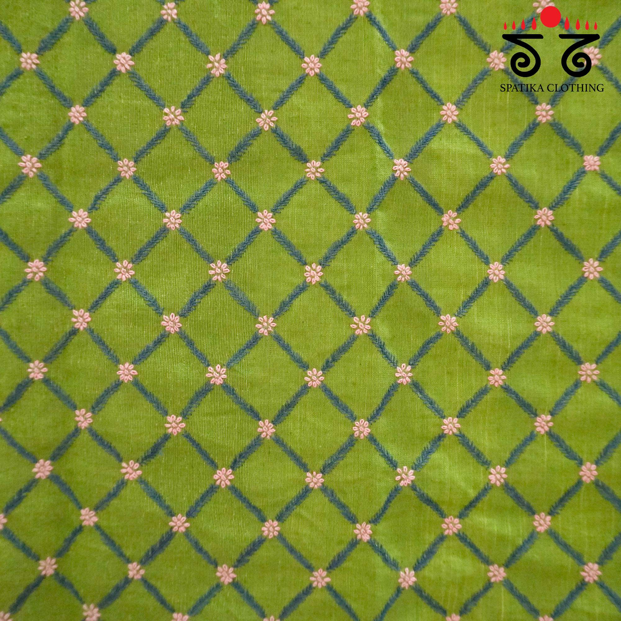 Banjara Hand Embroidered Ponduru Blouse Fabric