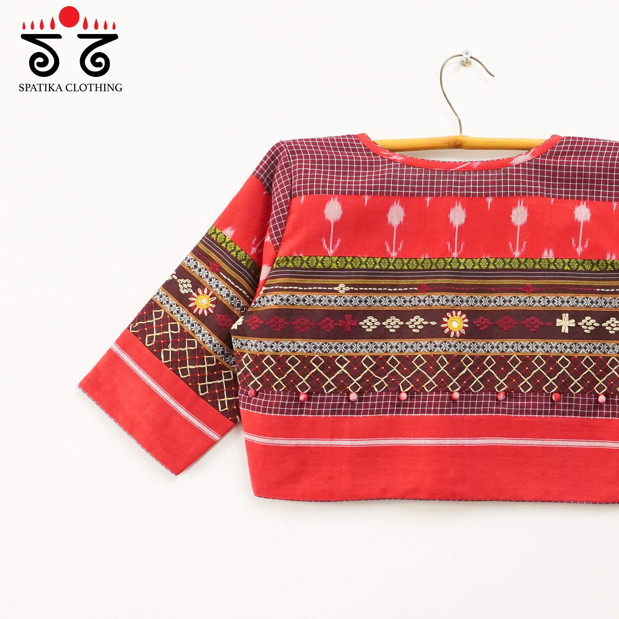 The Patteda Anchu - Lambani Blouse