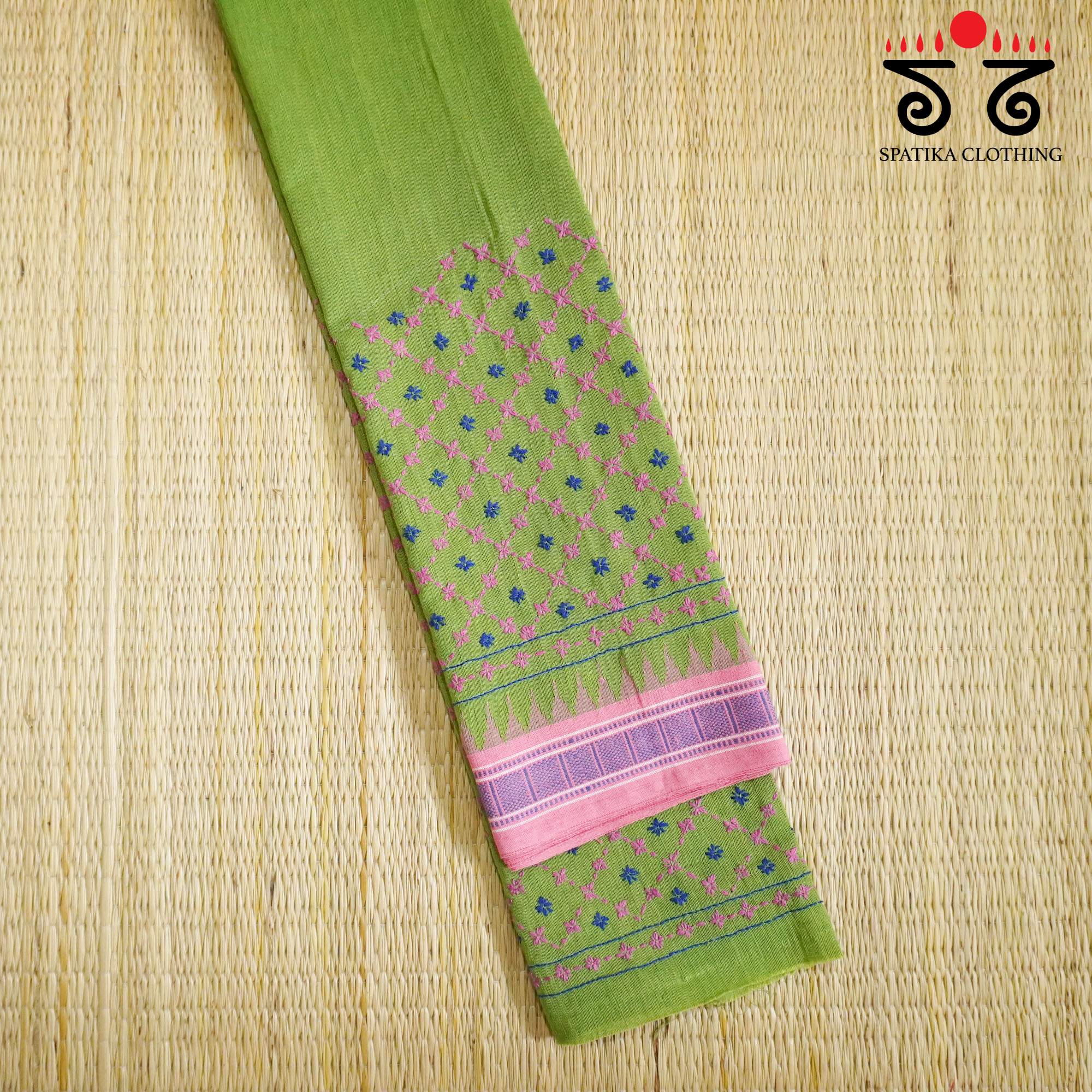 Banjara Hand Embroidered Ponduru Blouse Fabric