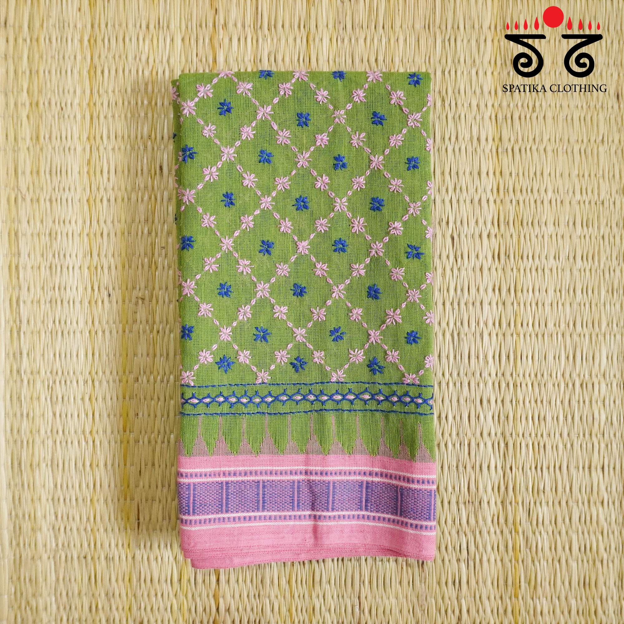 Banjara Hand Embroidered Ponduru Blouse Fabric