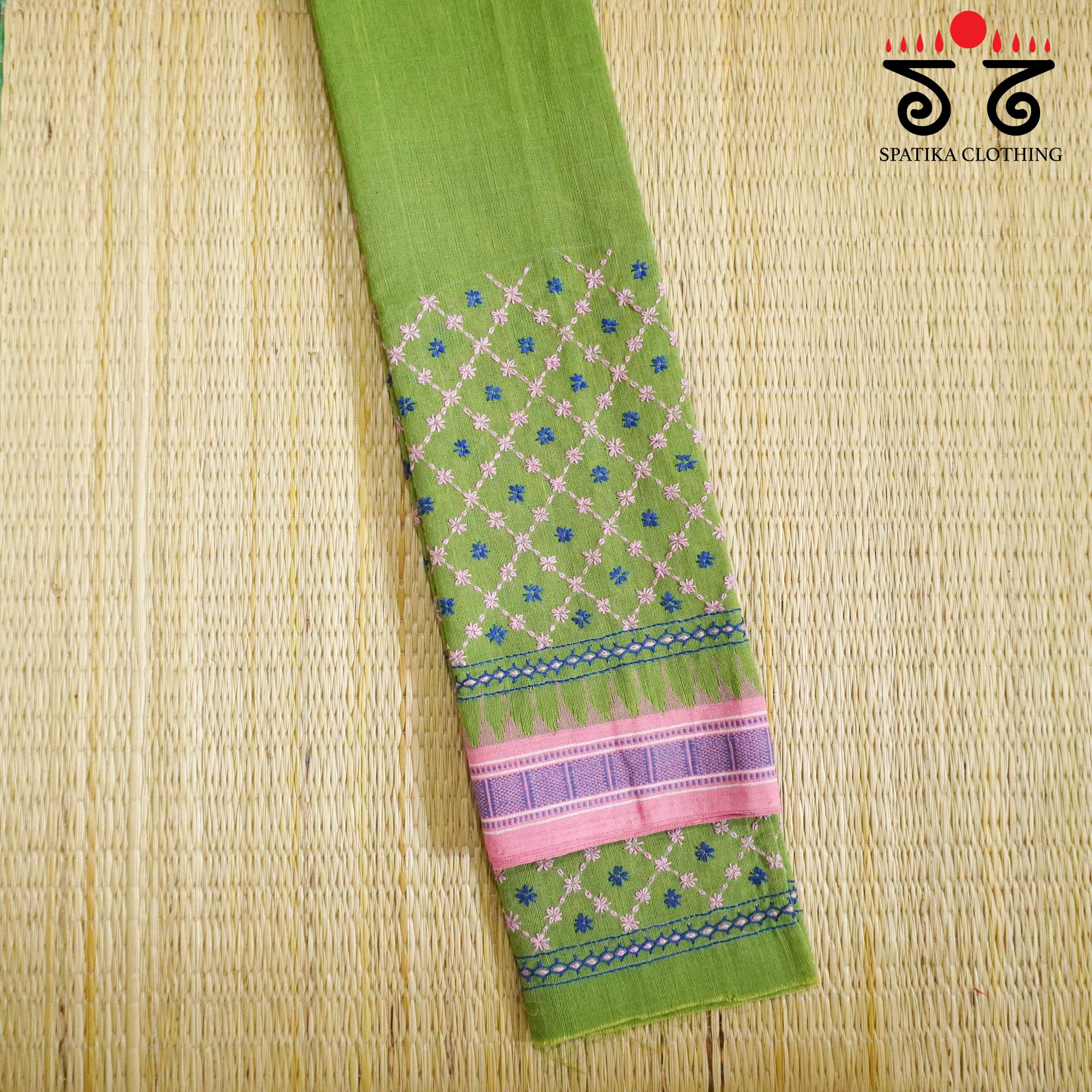 Banjara Hand Embroidered Ponduru Blouse Fabric