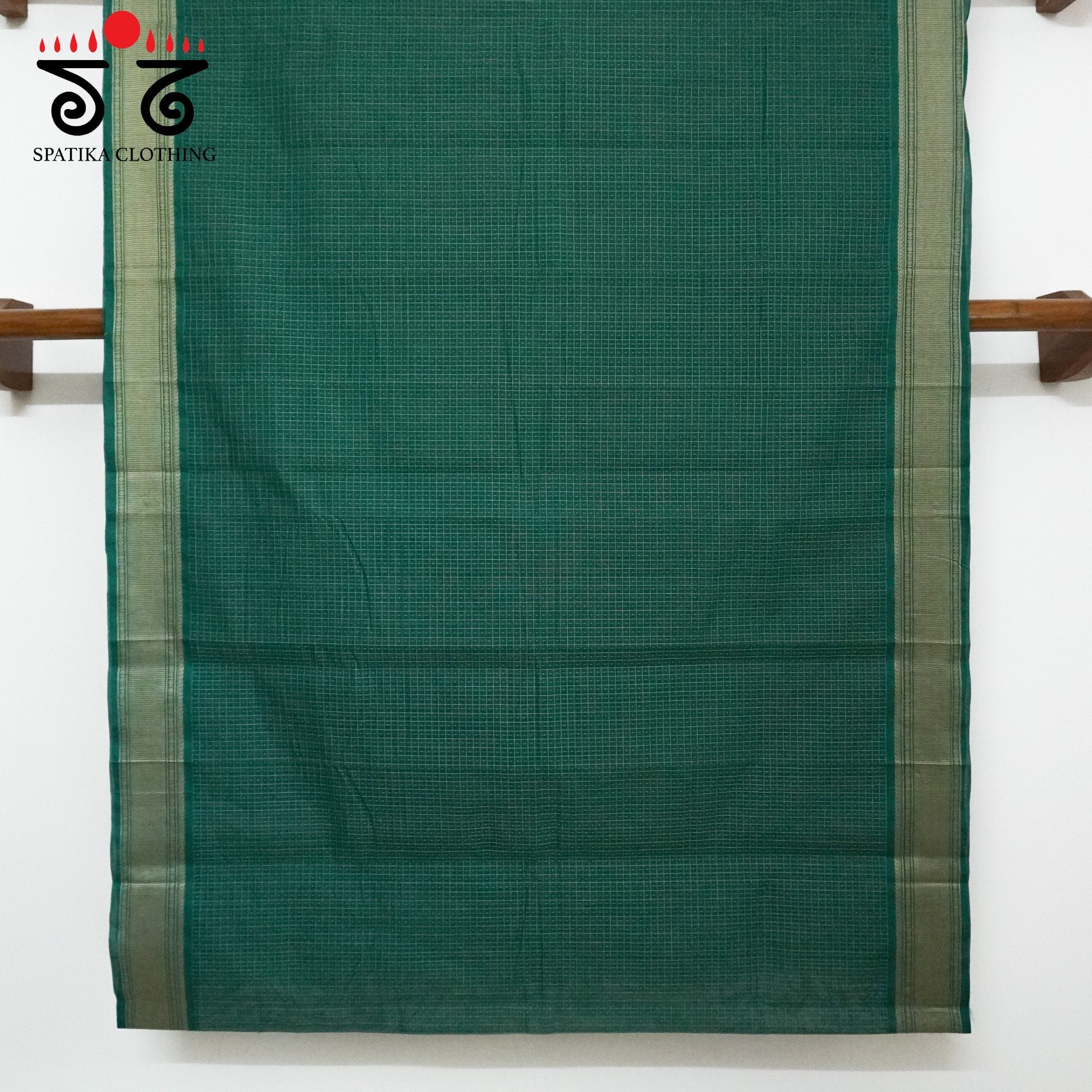 Green Kanchi Cotton Saree