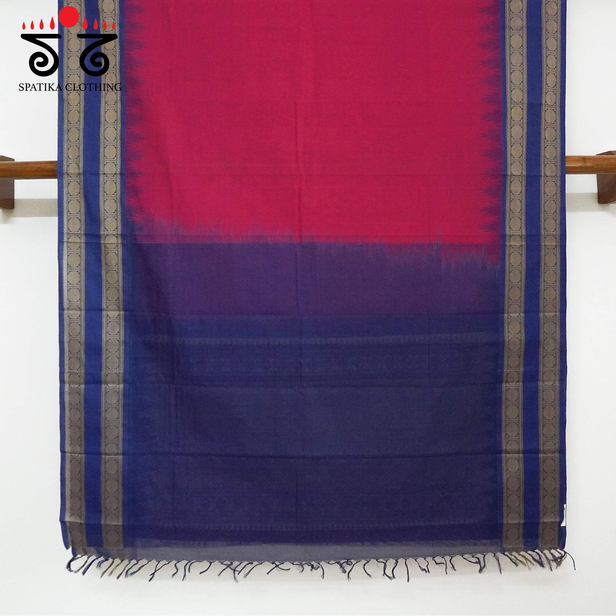 Pink Kanchi Cotton Saree