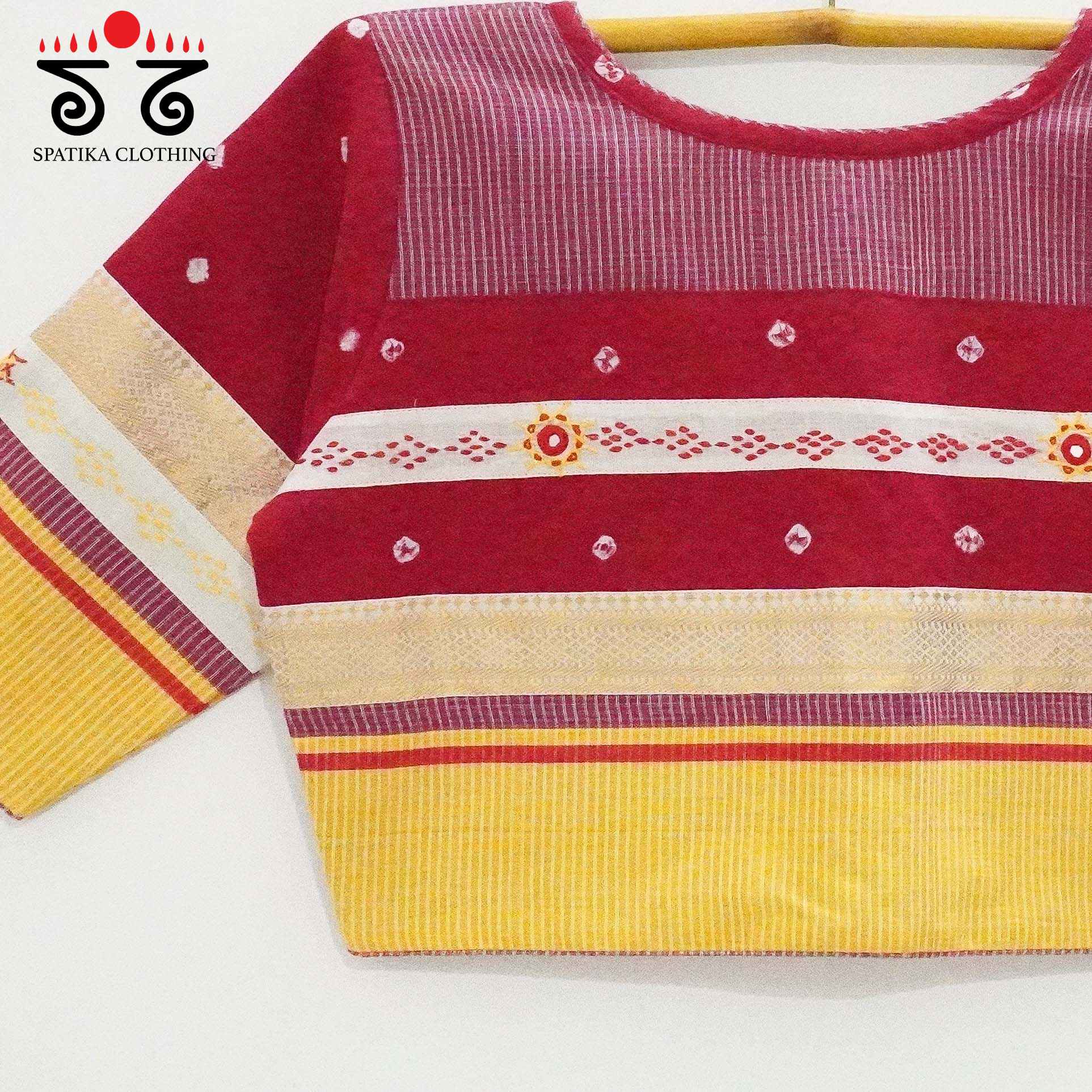 Red Lambani Bandhani Blouse