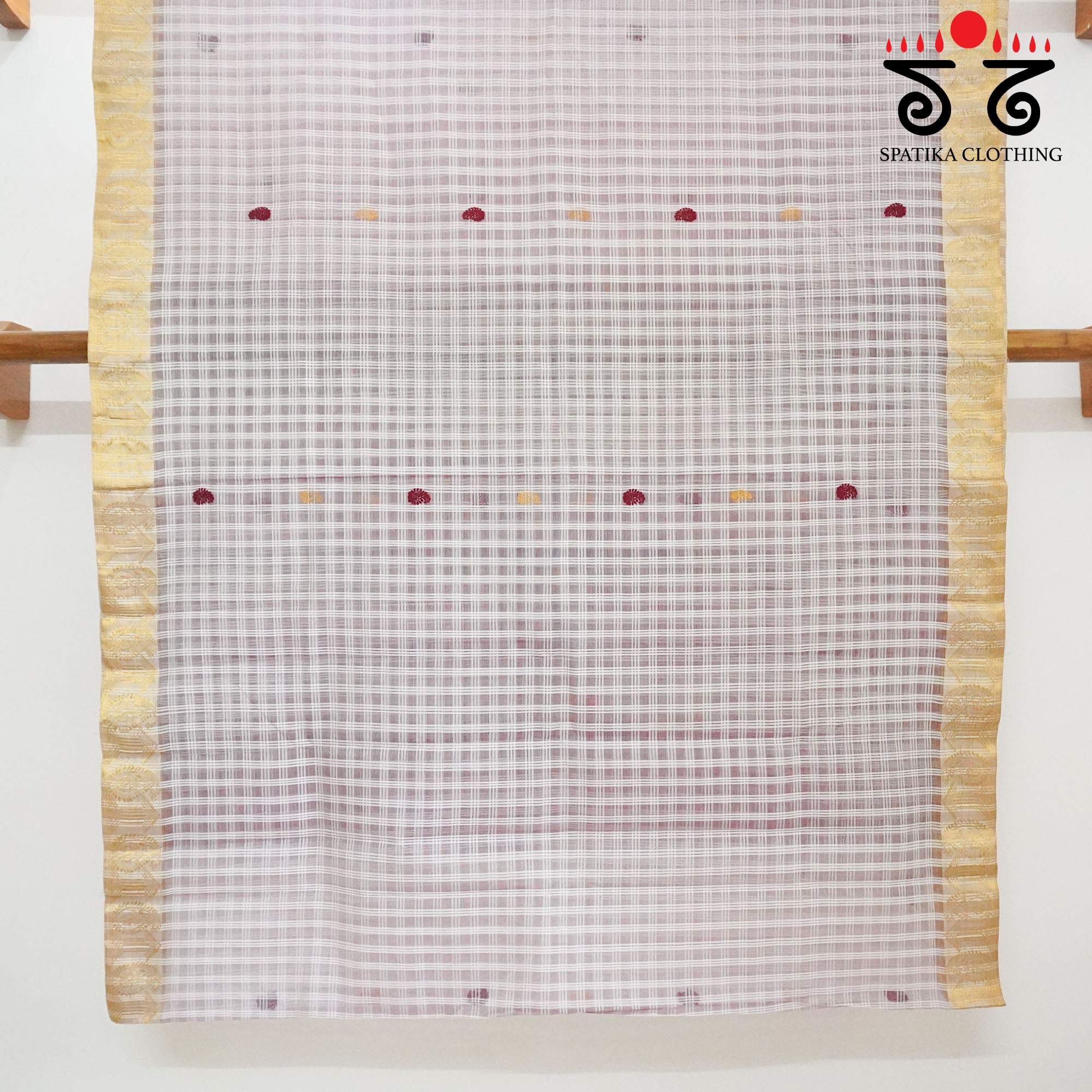 Red Assam Nuni Garidia Saree