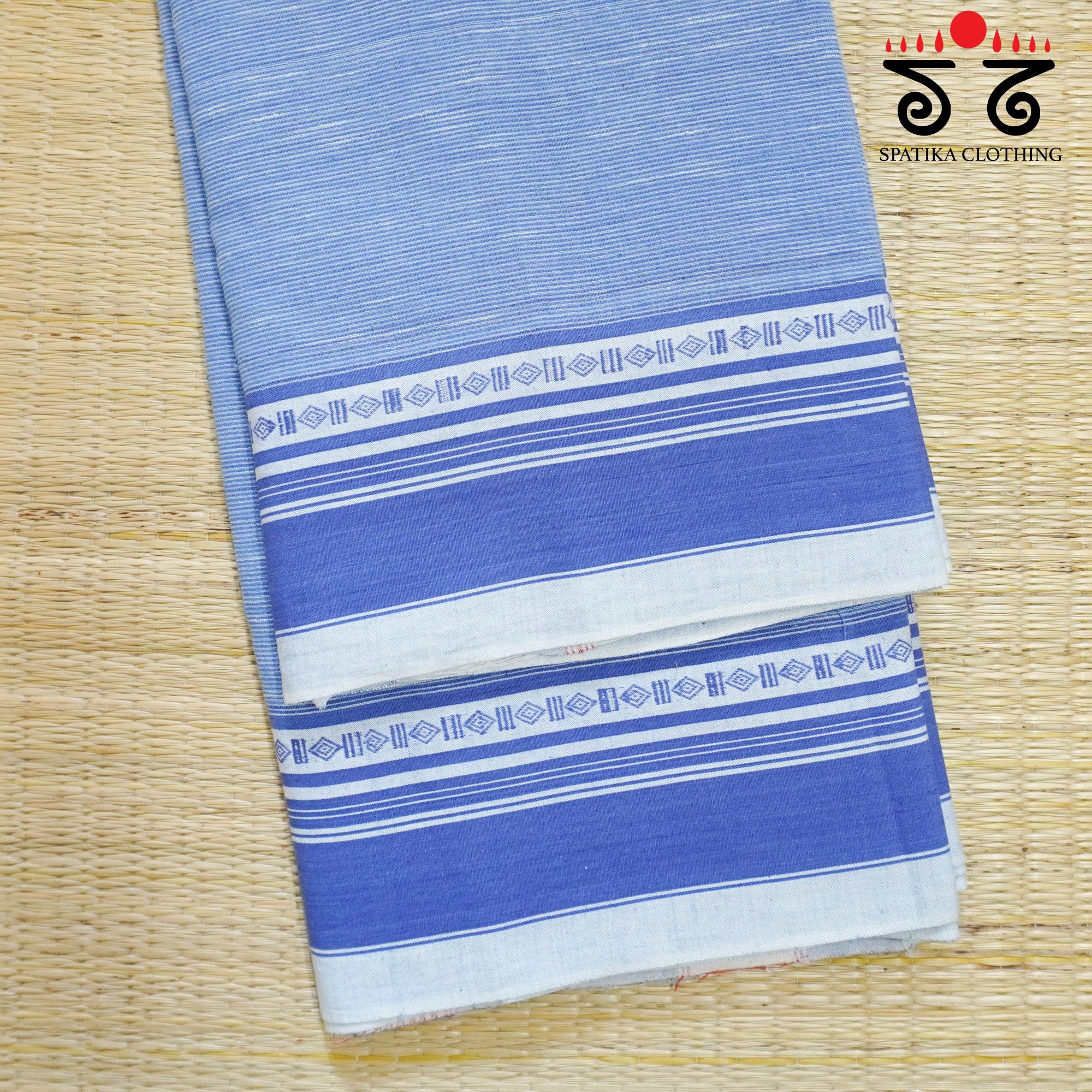 Blue Aane Hejje - Chikankari Revival Saree