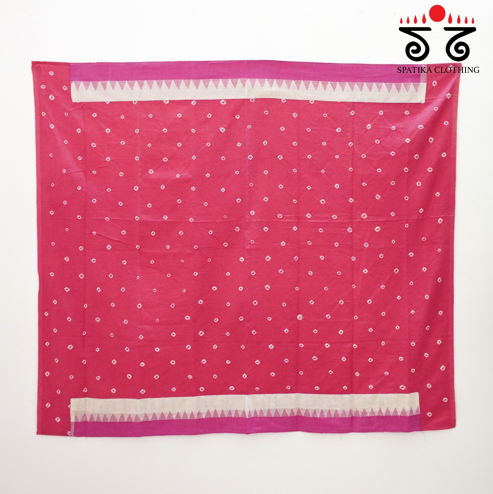 Off-White Ponduru Handspun Cotton Saree With Special Blouse