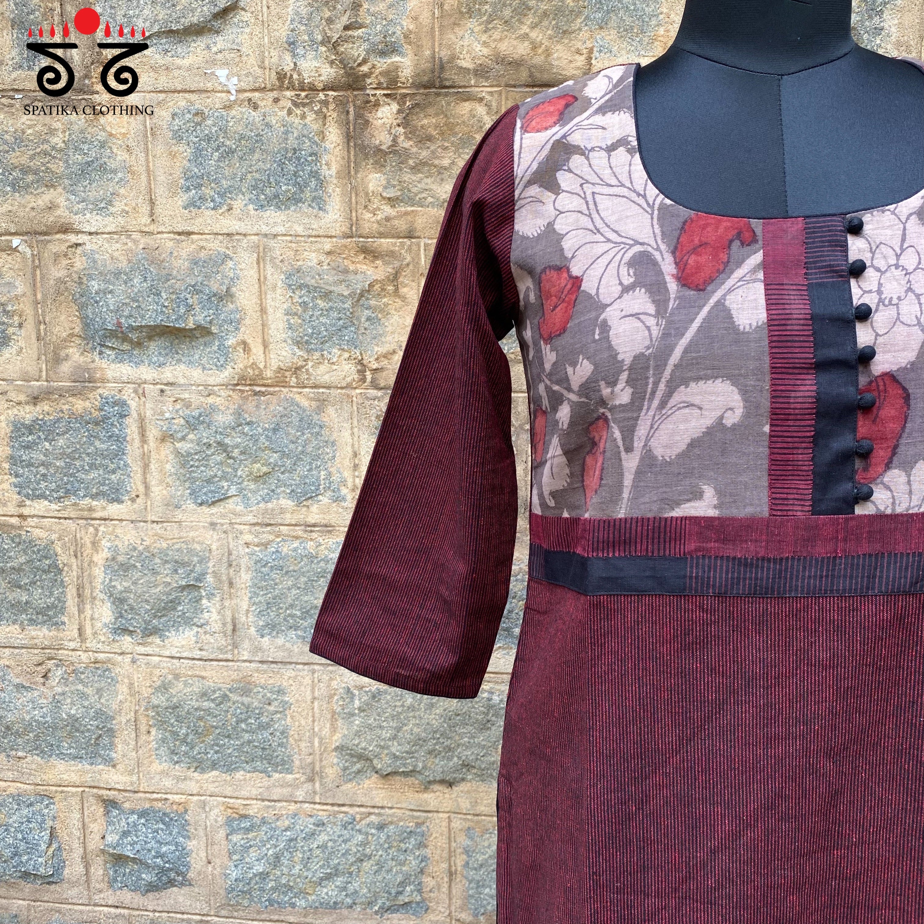 Pen Kalamkari Kurta Pants Co - Ordinates