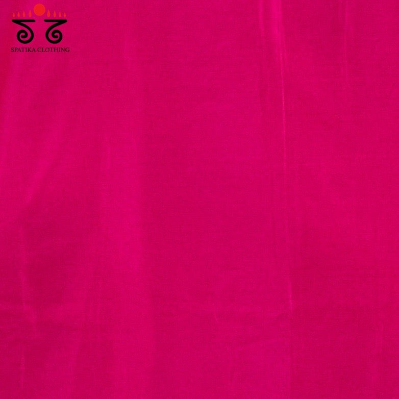 Hand - Embroidered Silk Crop Top