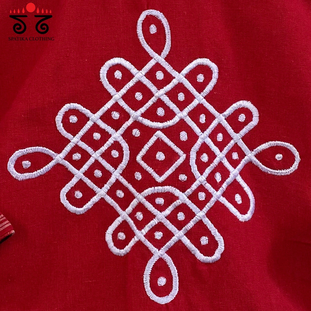 Telia Rumal - Kolam Blouse