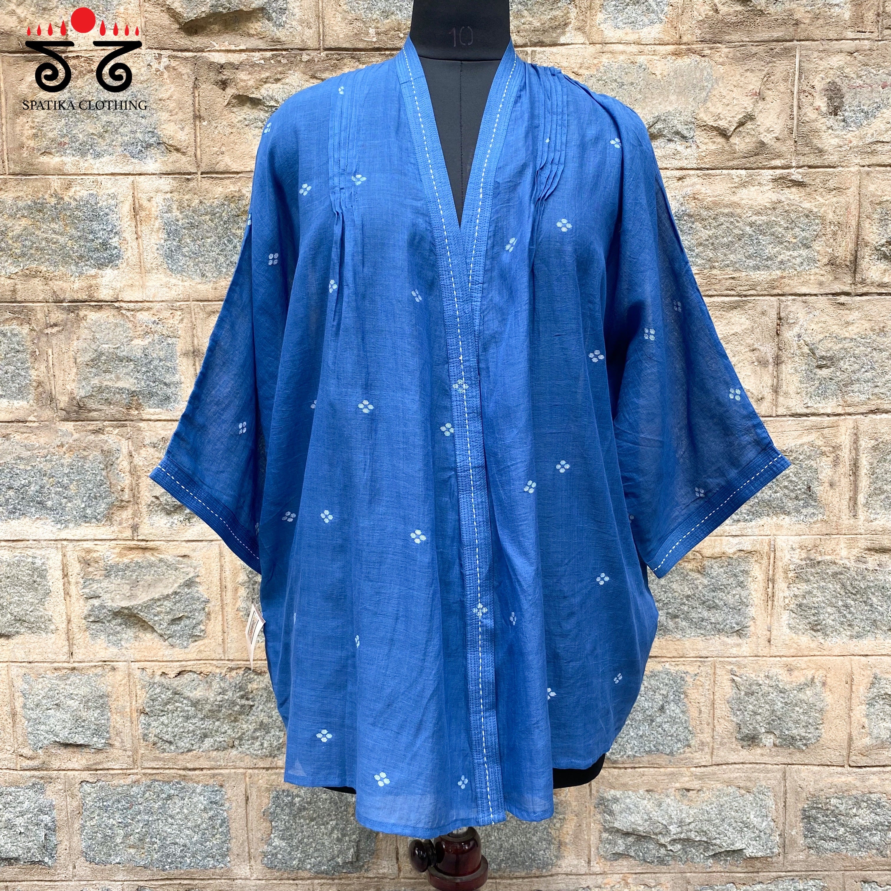 Handwoven Jamdhani Overlay