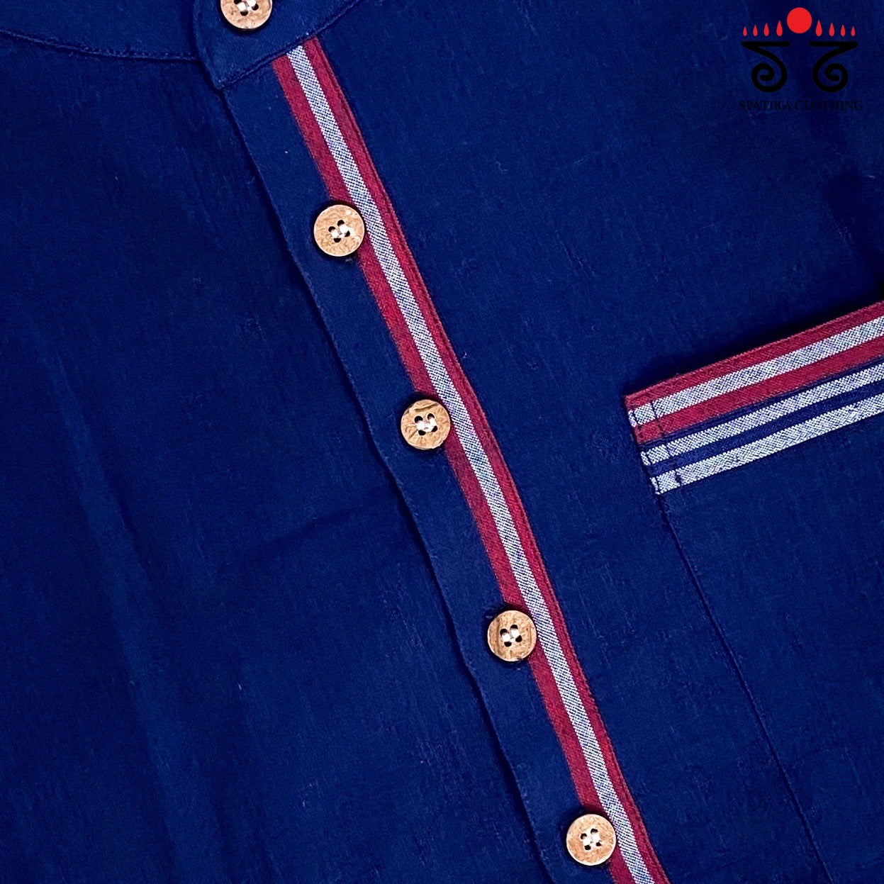 Men's Handwoven Cotton Long Kurta