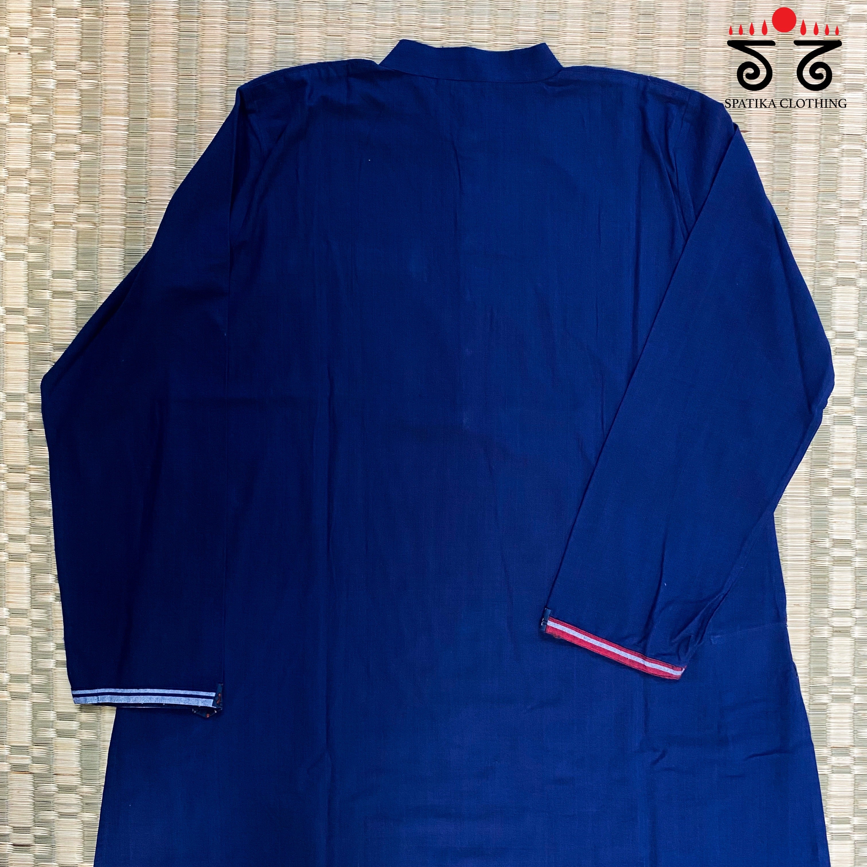 Men's Handwoven Cotton Long Kurta