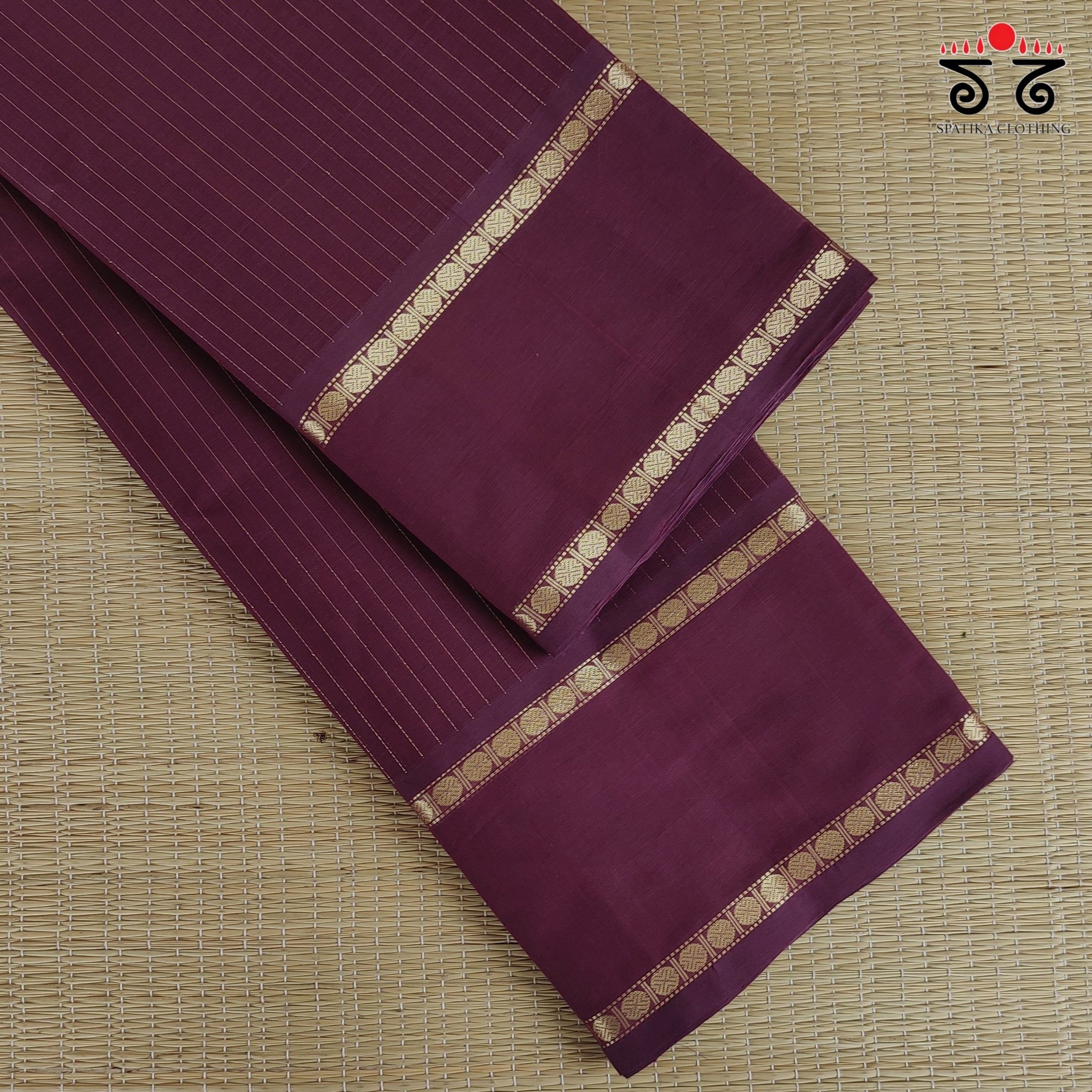 Vintage Festive Kanjivaram Saree in Cotton
