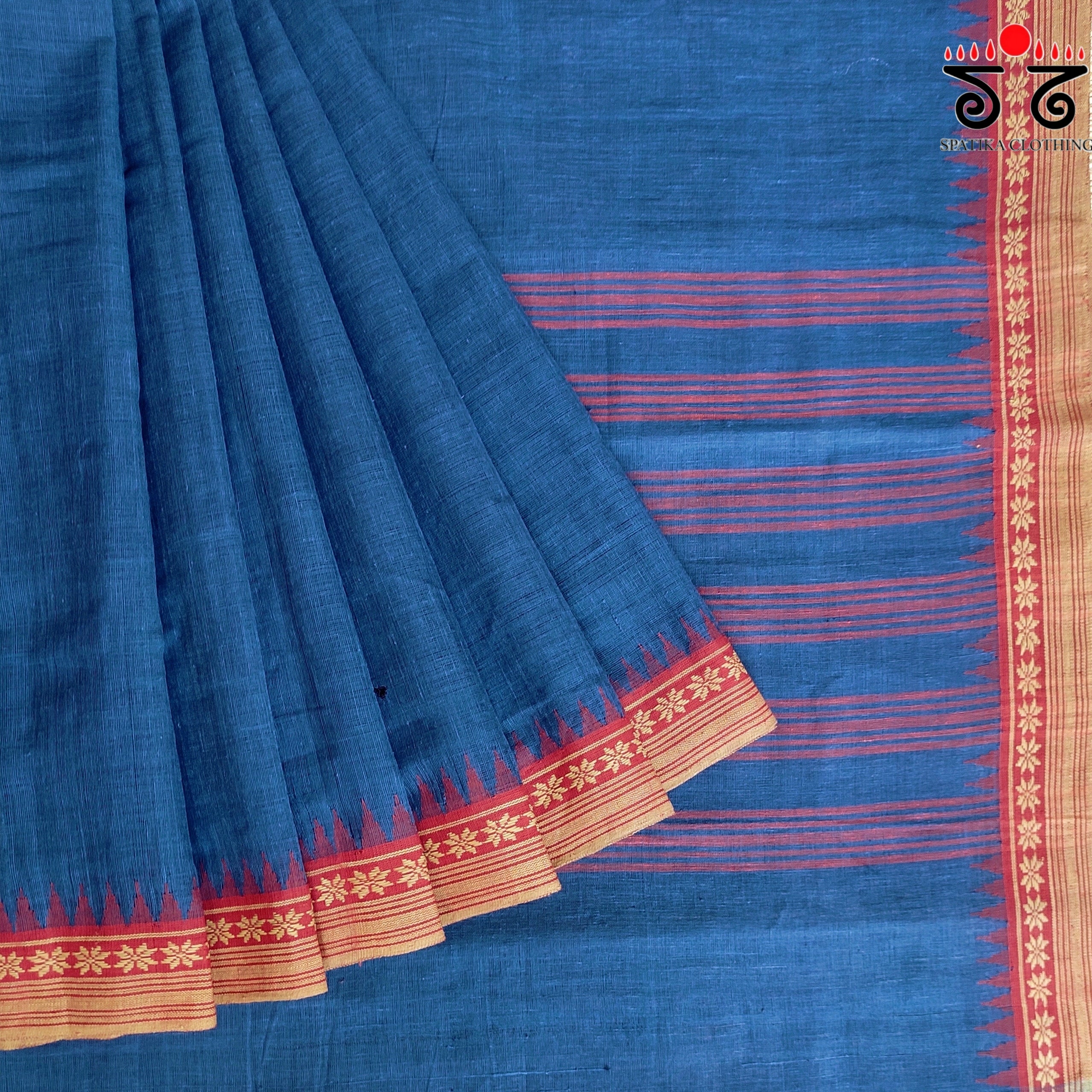 Ponduru Handspun Cotton Saree