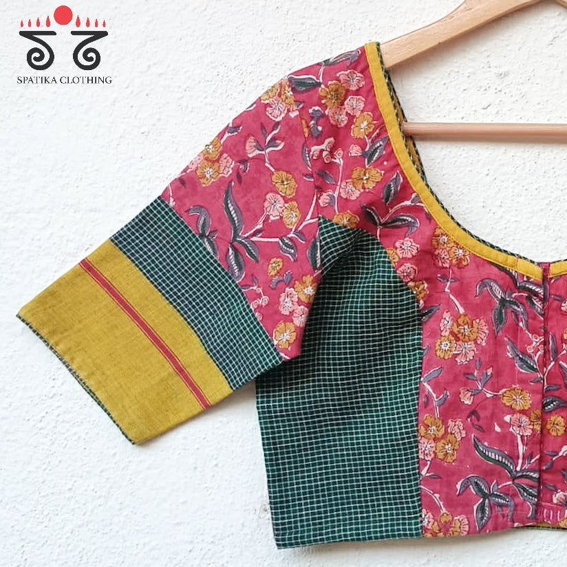 The Pitta - Sanganeri Blouse
