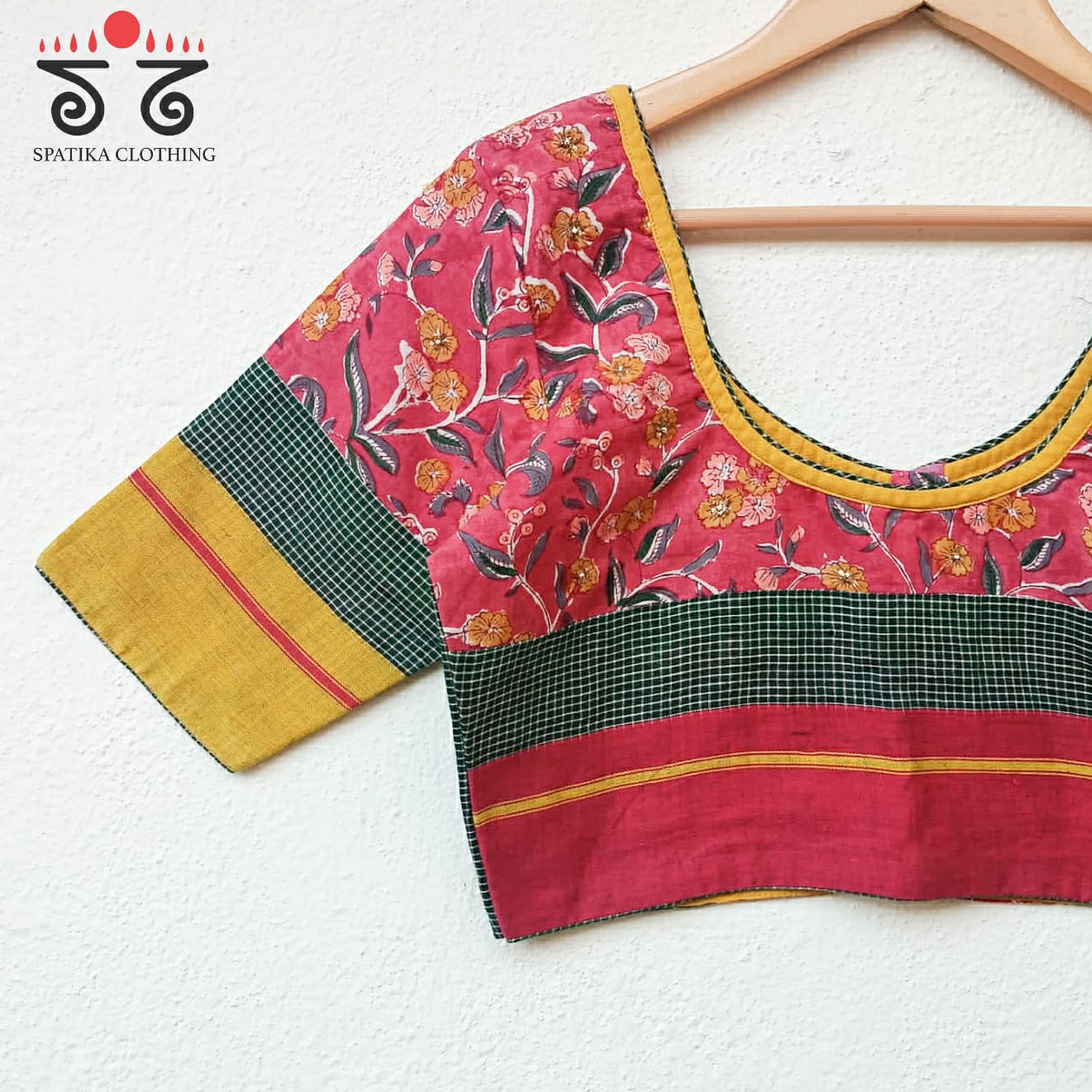 The Pitta - Sanganeri Blouse