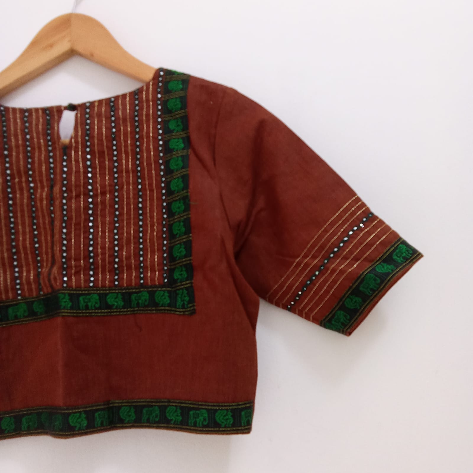 The Mirror work Blouse