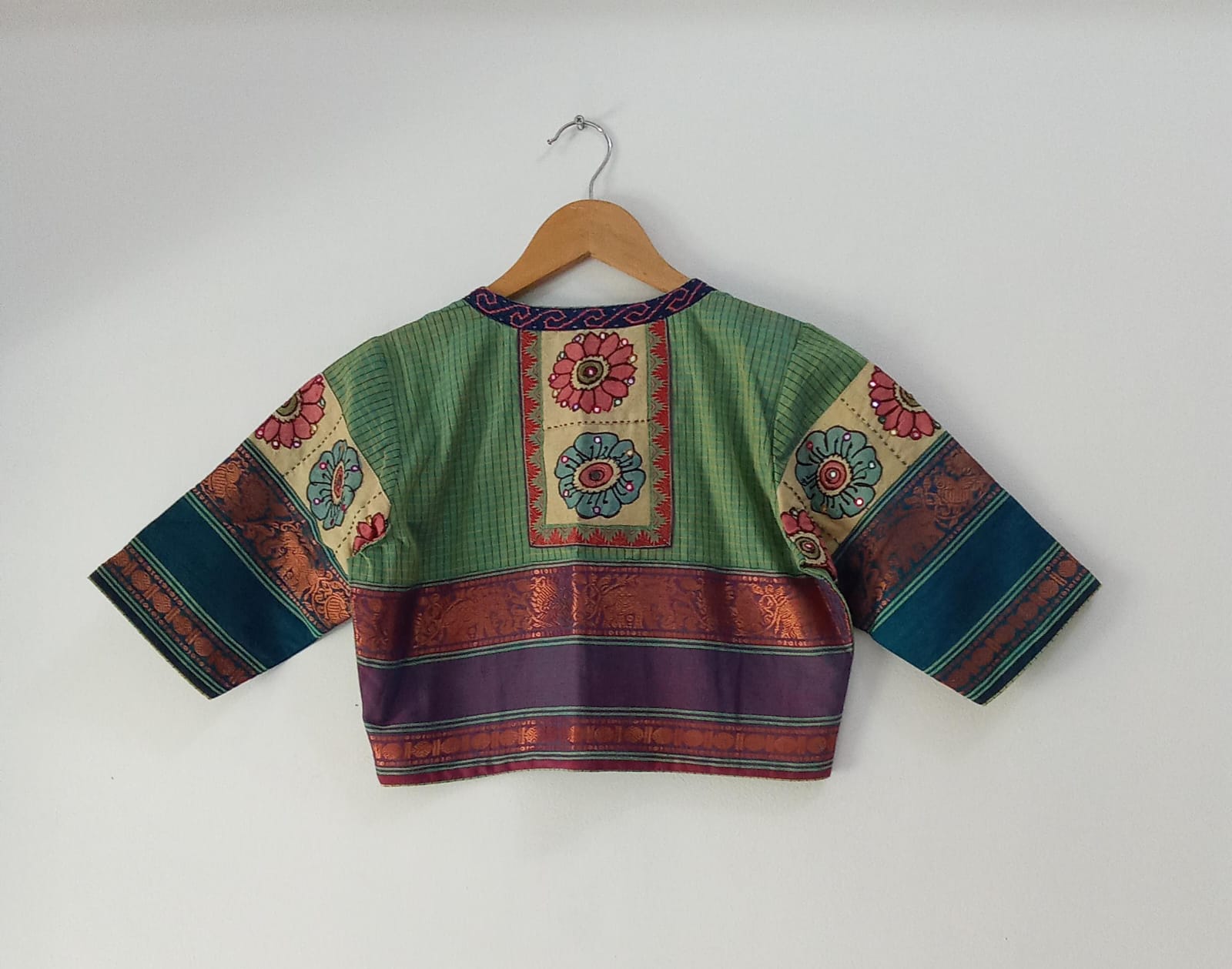 Chettinad - Pen Kalamkari Blouse -New!