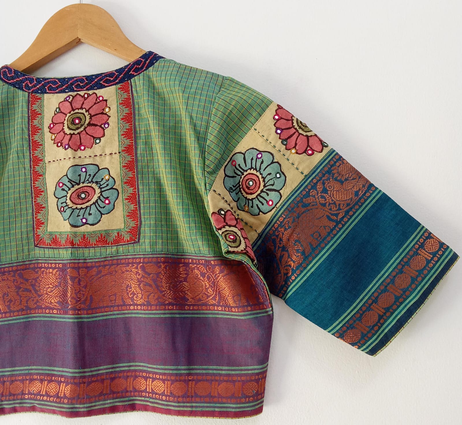 Chettinad - Pen Kalamkari Blouse -New!
