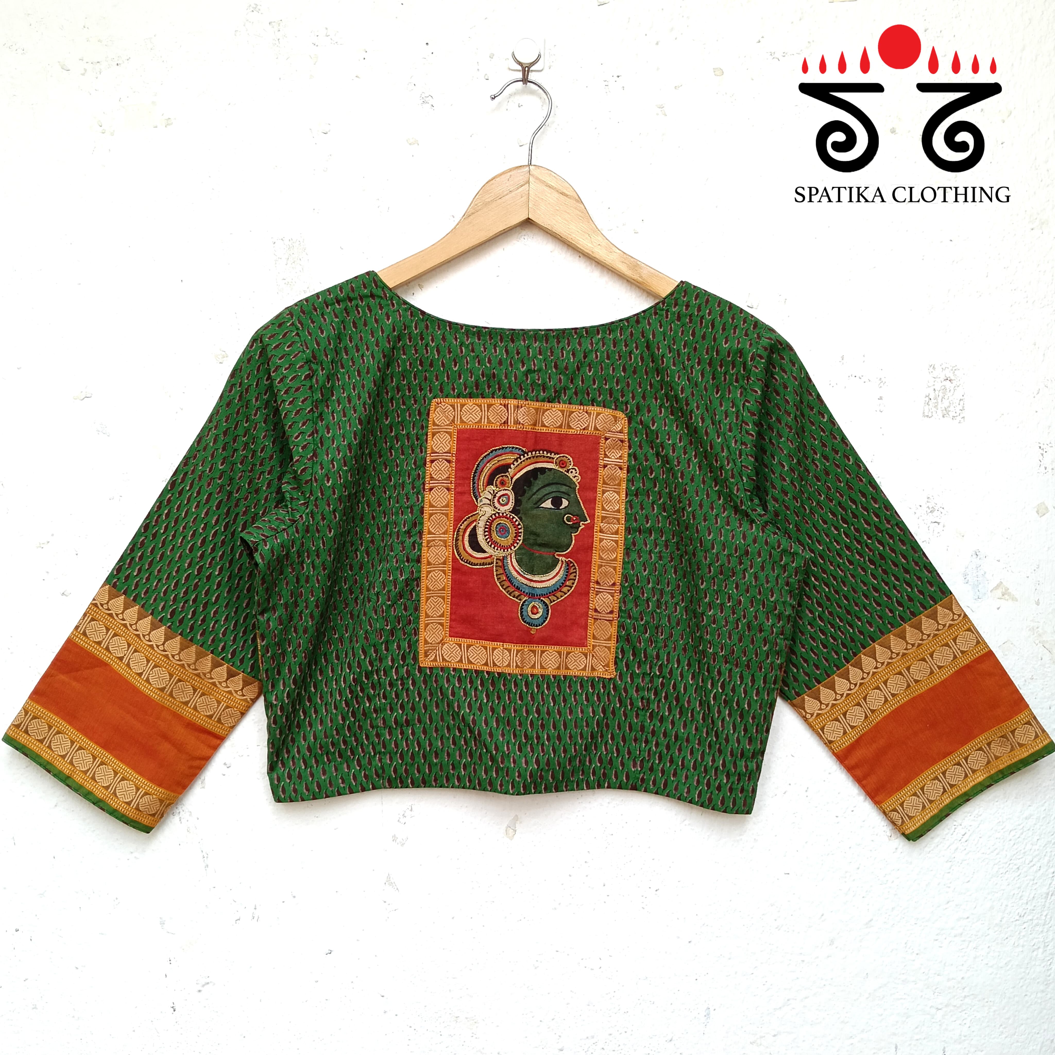 Chettinad - Pen Kalamkari Croptop