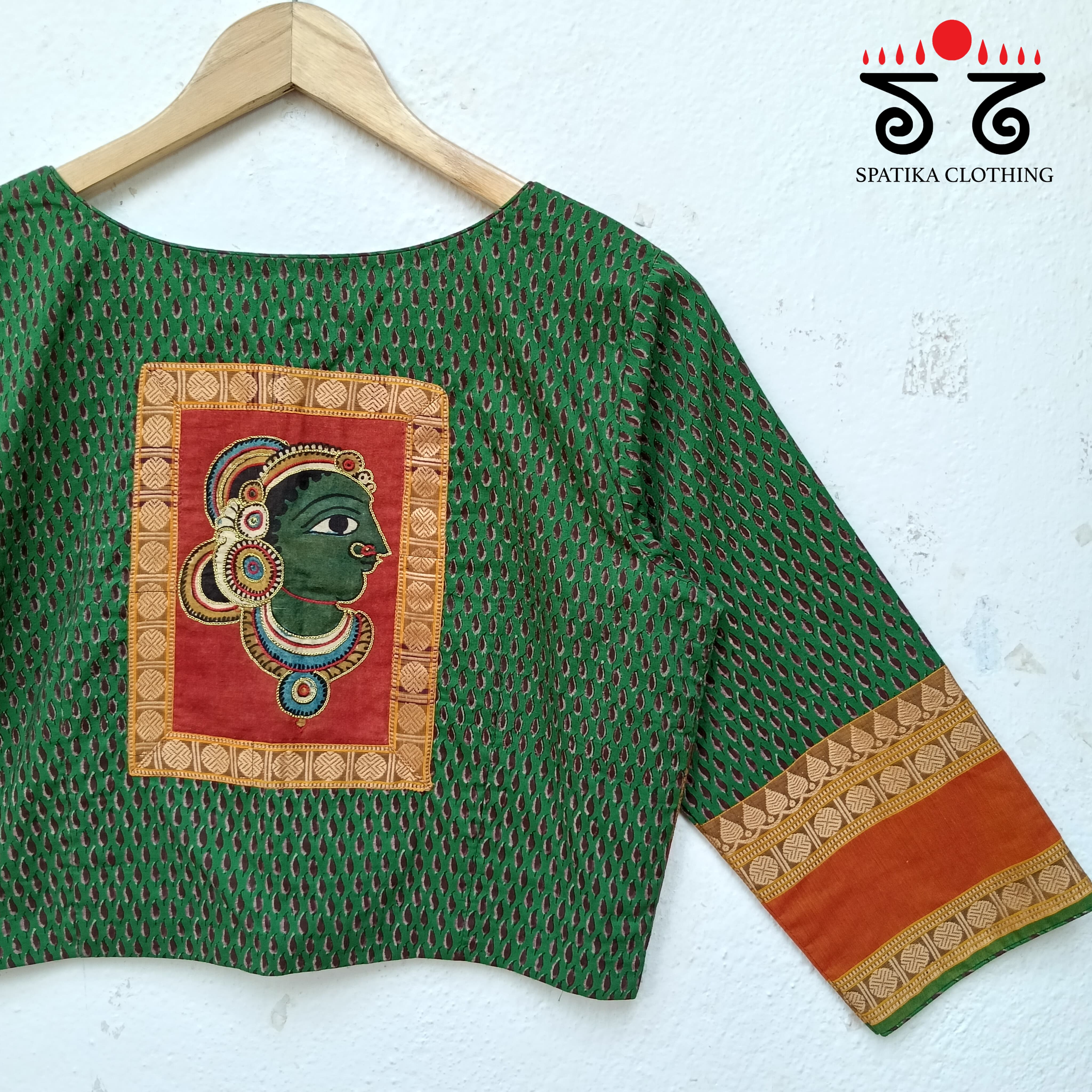 Chettinad - Pen Kalamkari Croptop