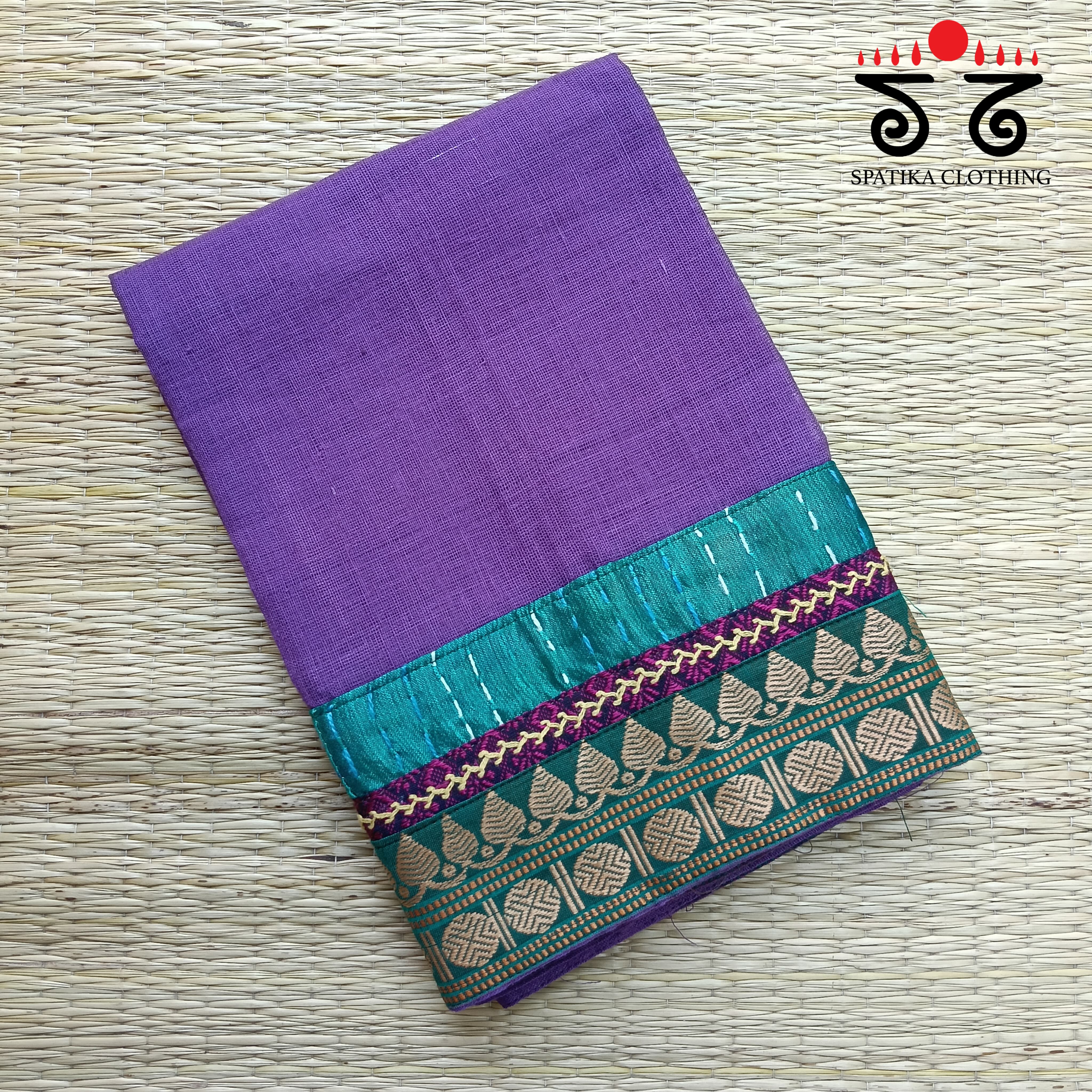 Hand Embroidered Blouse Fabric