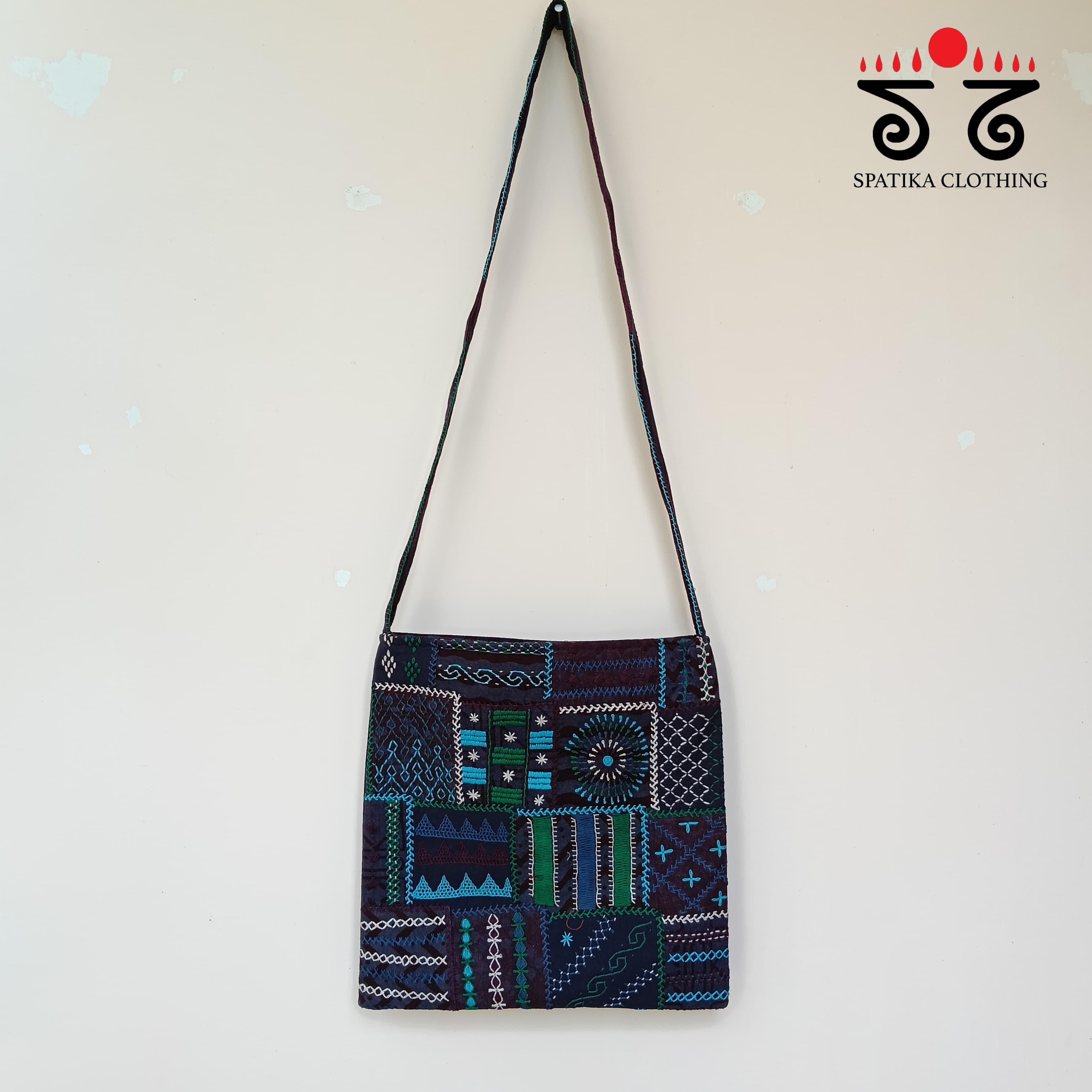 Hand Embroidered Sling Bag