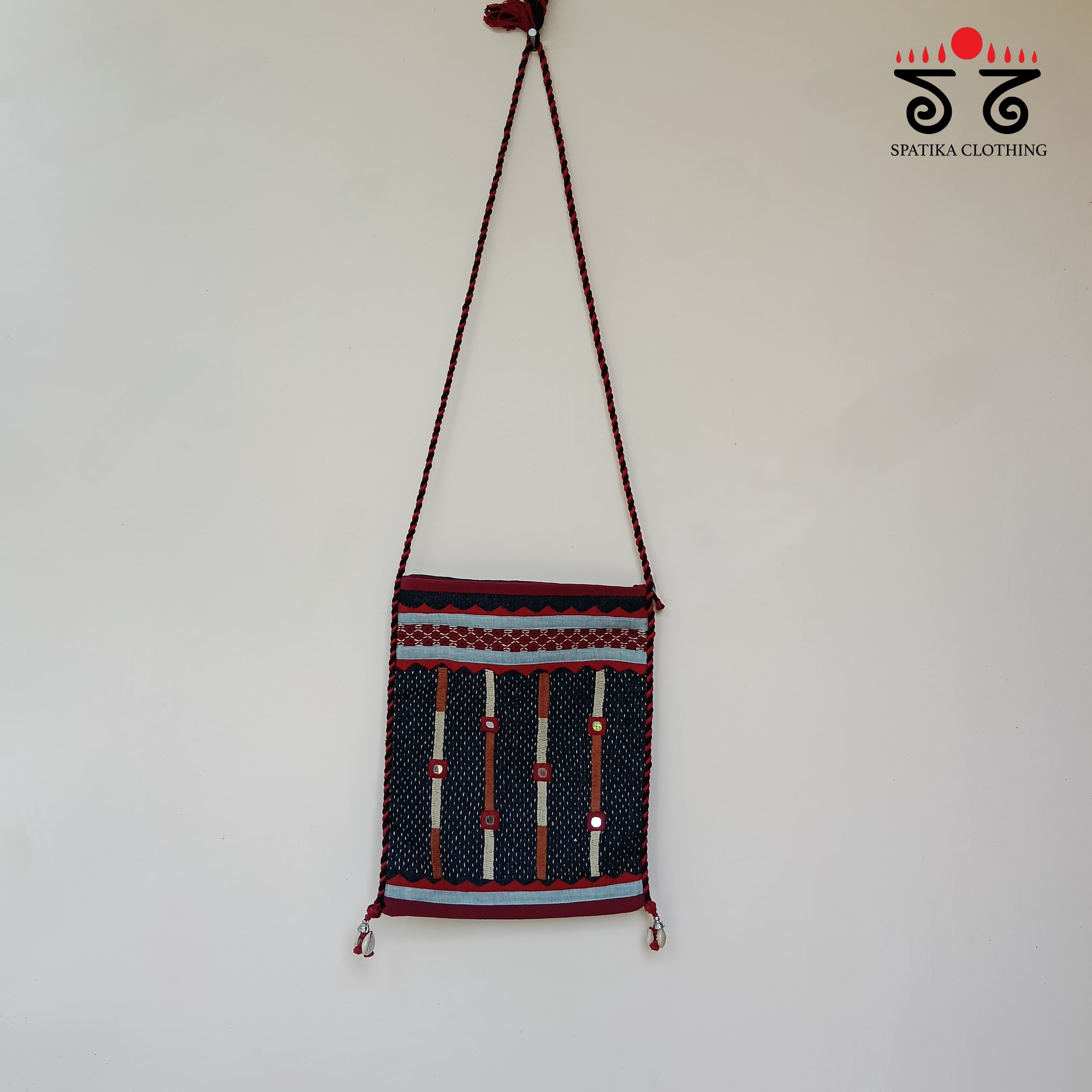 Hand Embroidered Sling Bag