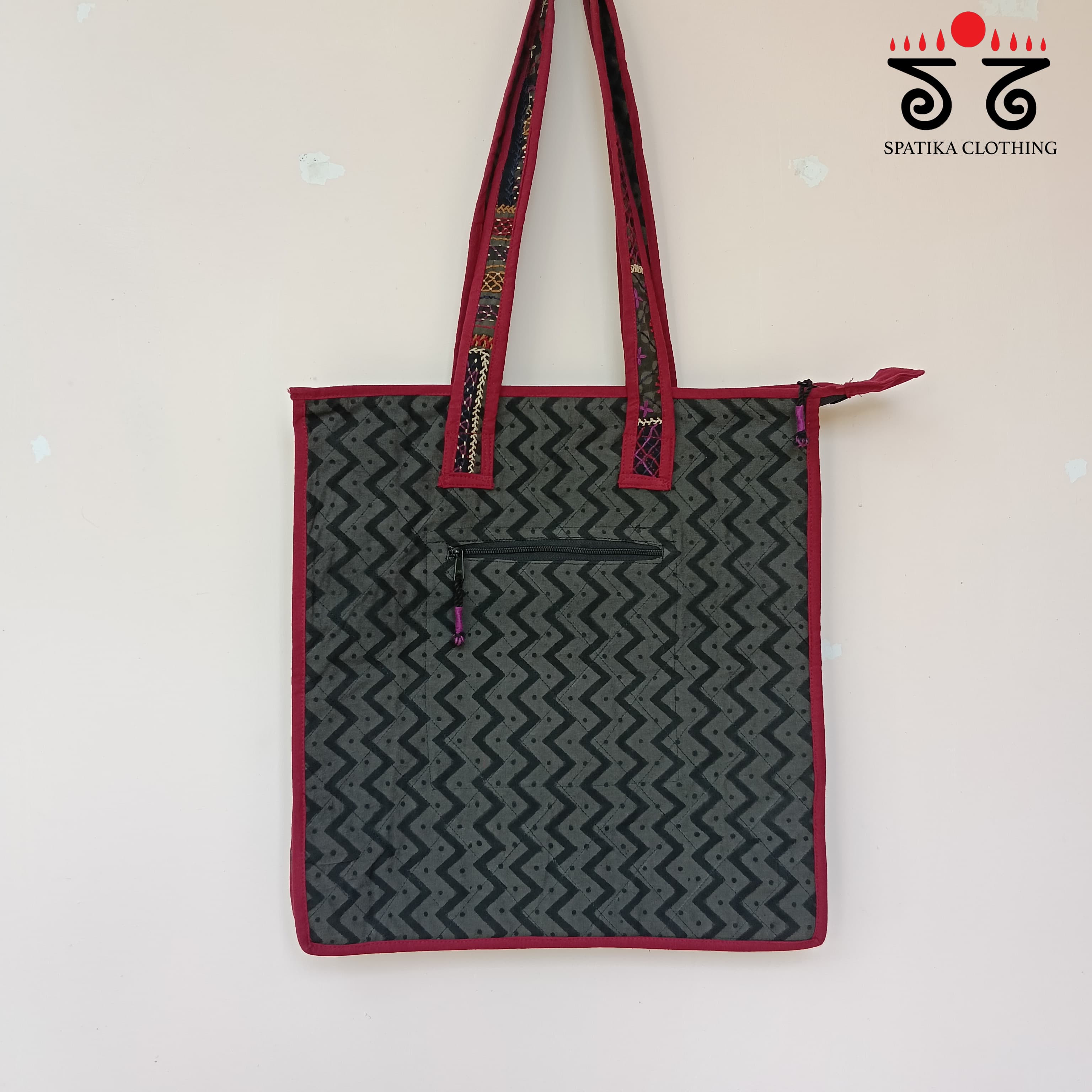 Hand Embroidered Hand Bag