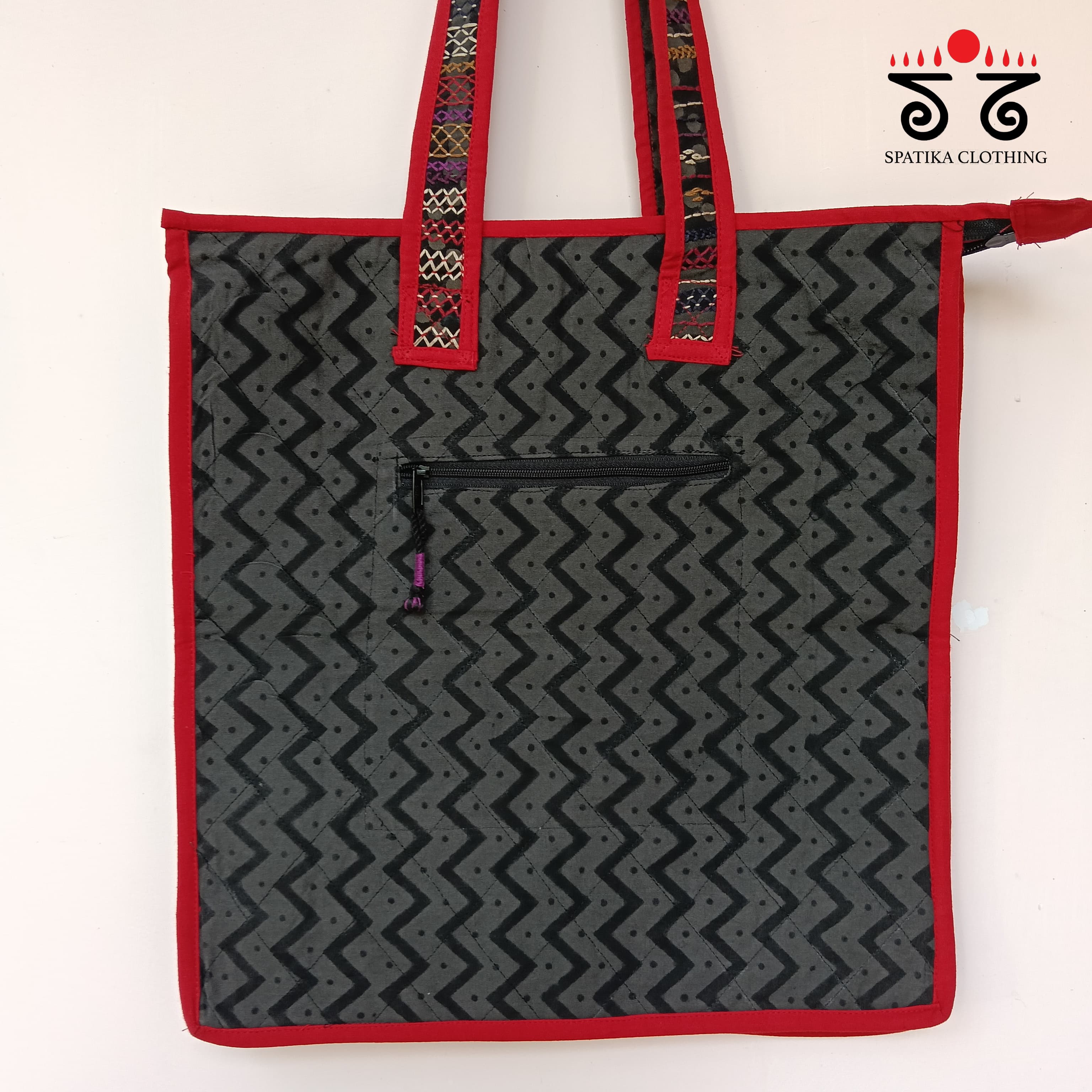 Hand Embroidered Hand Bag