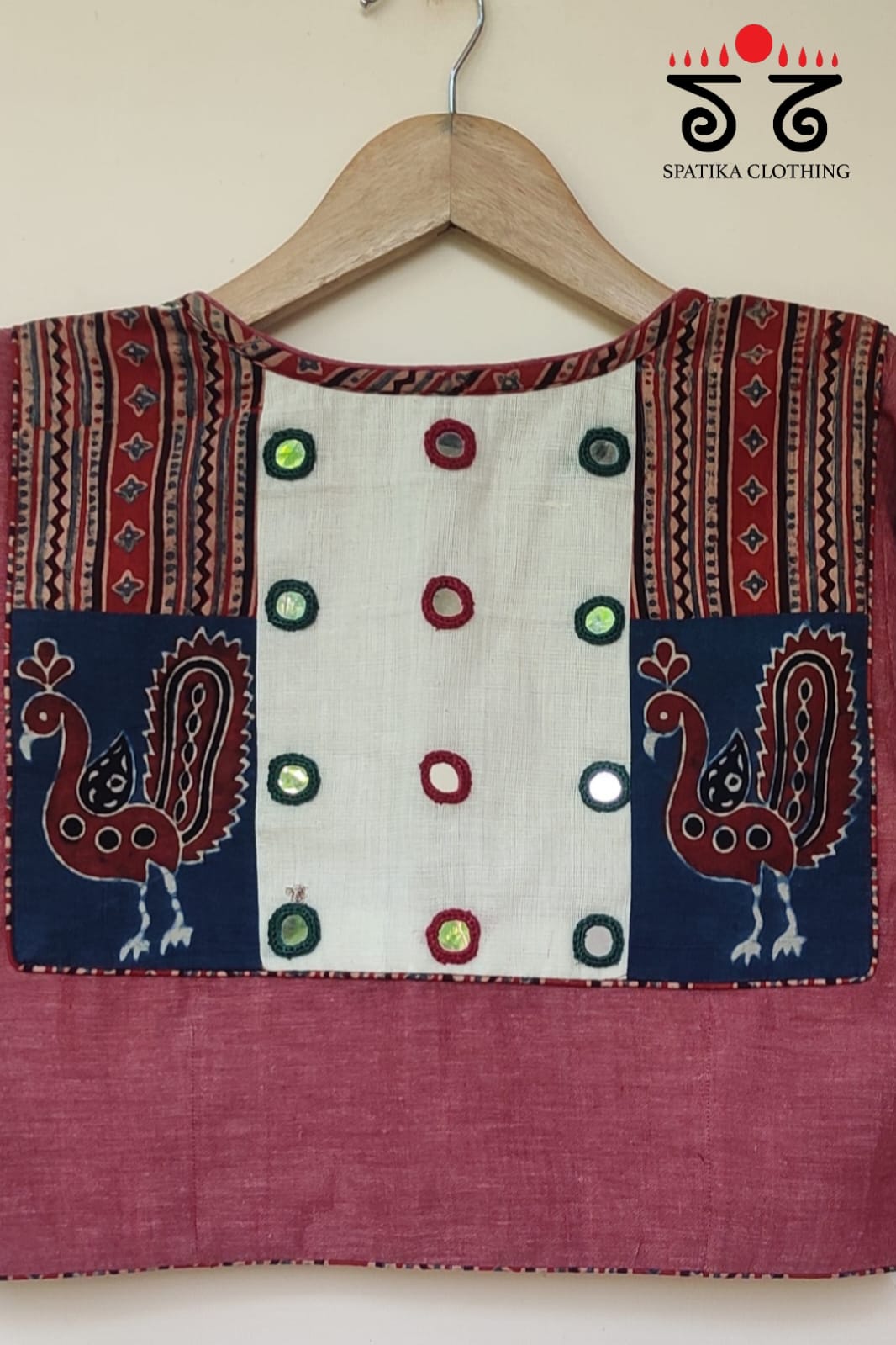 The Morni - Mirror work Blouse
