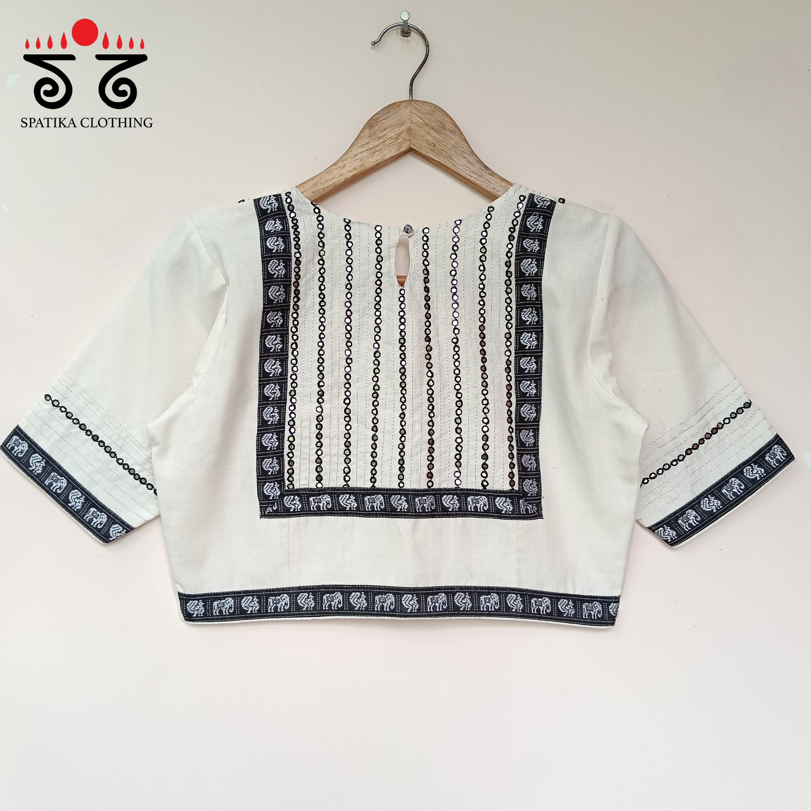 The Mirror work Blouse