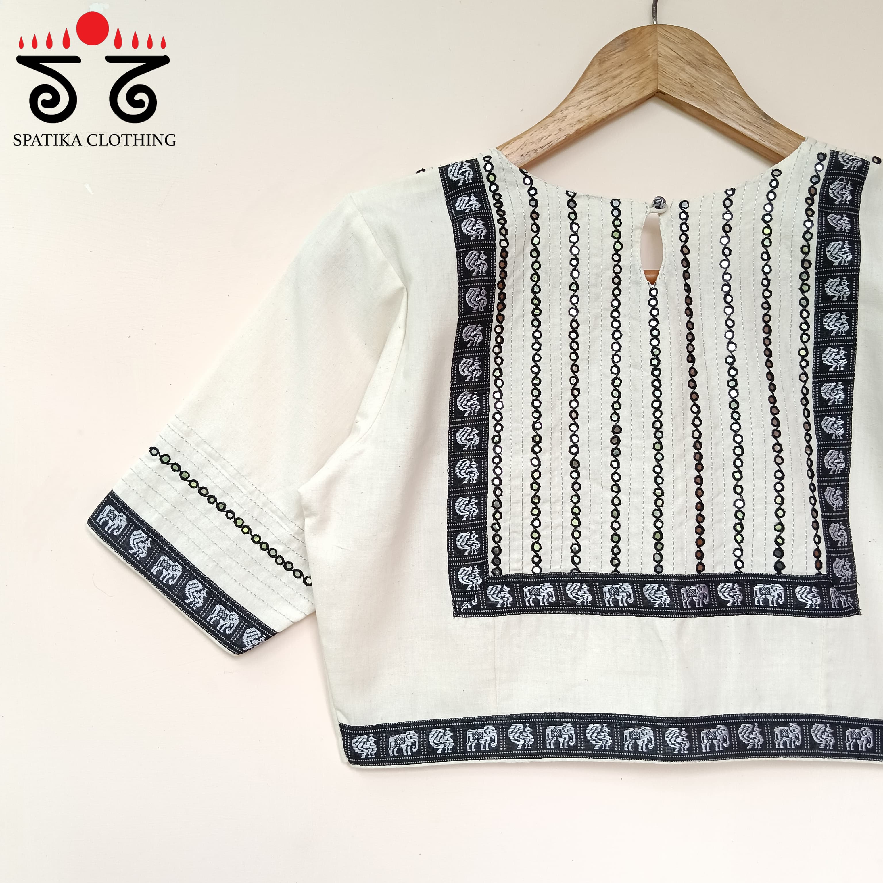 The Mirror work Blouse